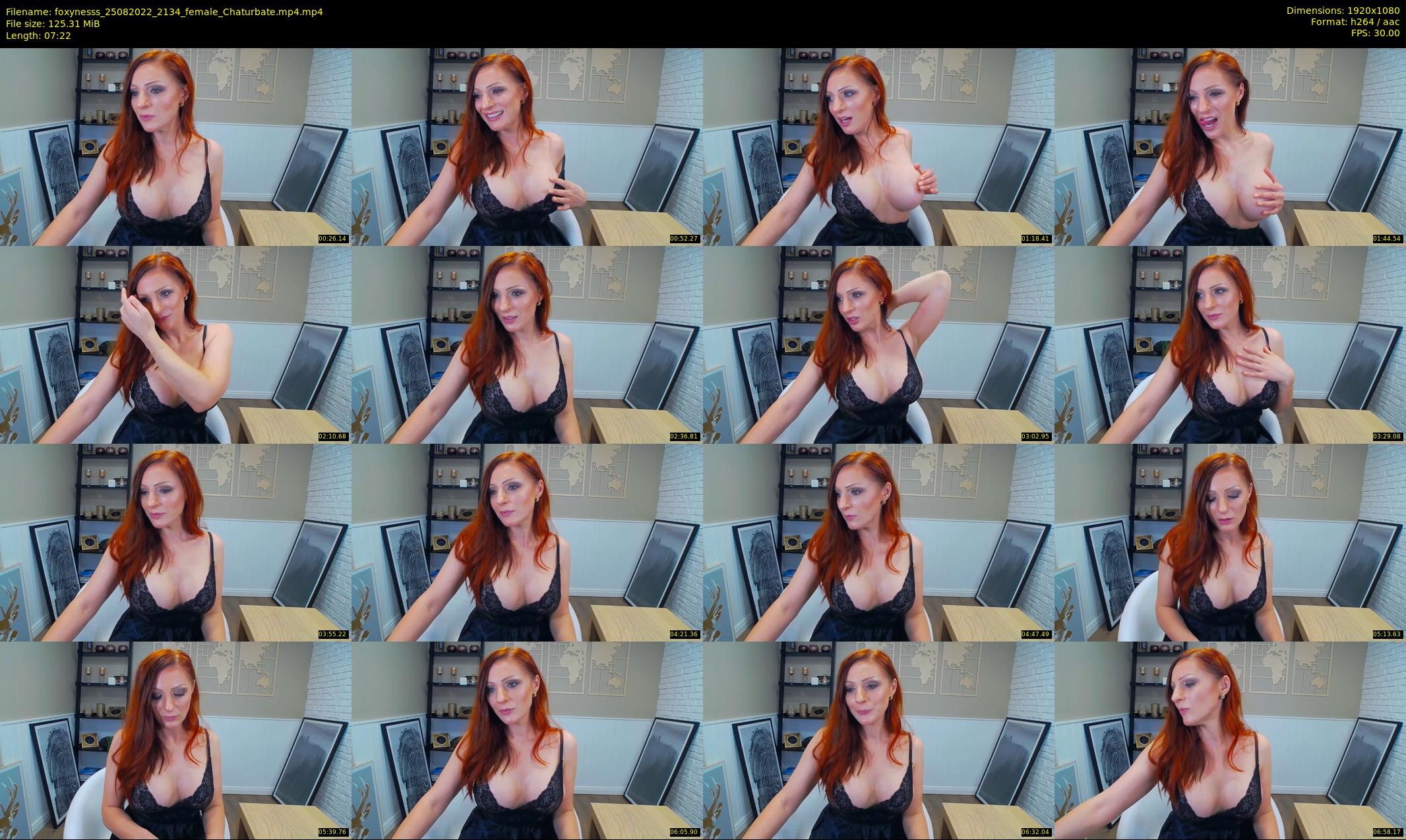 foxynesss — 8 minute Chaturbate female cam show recording, 1080p, Aug 25, 2022