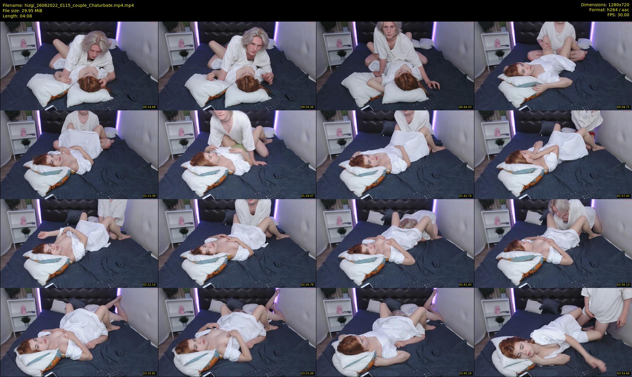 hizgi — 5 minute Chaturbate couple cam show recording, 720p, Aug 26, 2022