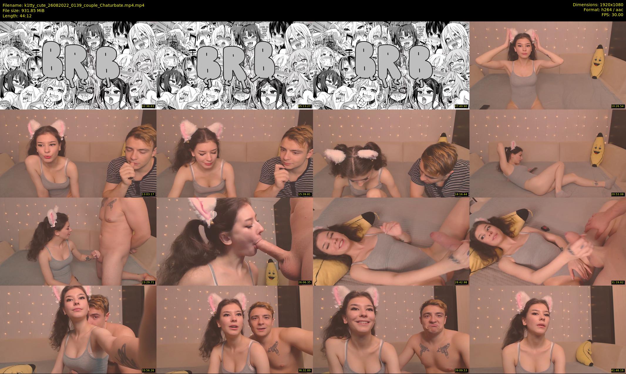 k1tty_cute — 45 minute Chaturbate female cam show recording, 1080p, Aug 26, 2022