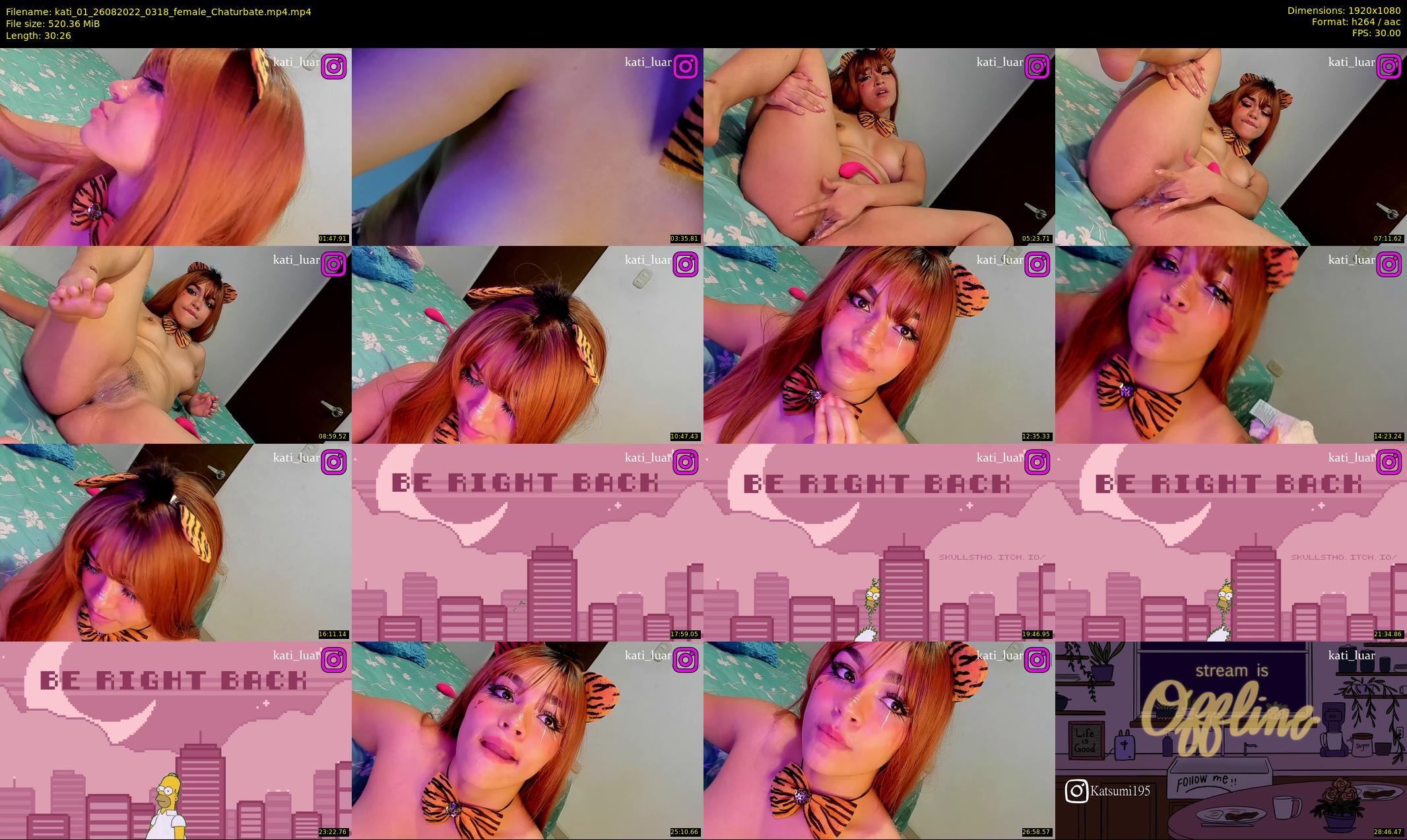 kati_01 — 31 minute Chaturbate female cam show recording, 1080p, Aug 26, 2022