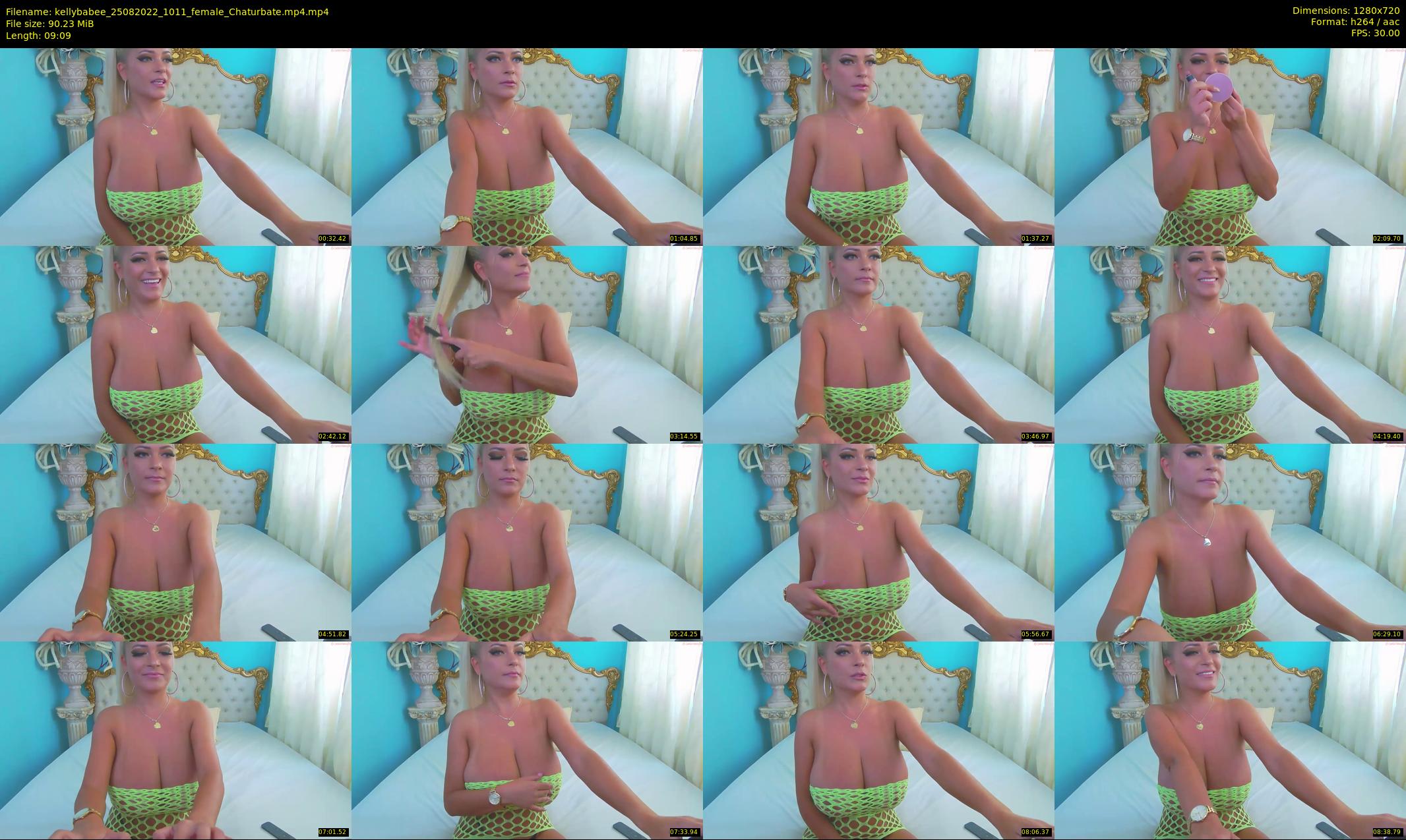 kellybabee — 10 minute Chaturbate female cam show recording, 720p, Aug 25, 2022
