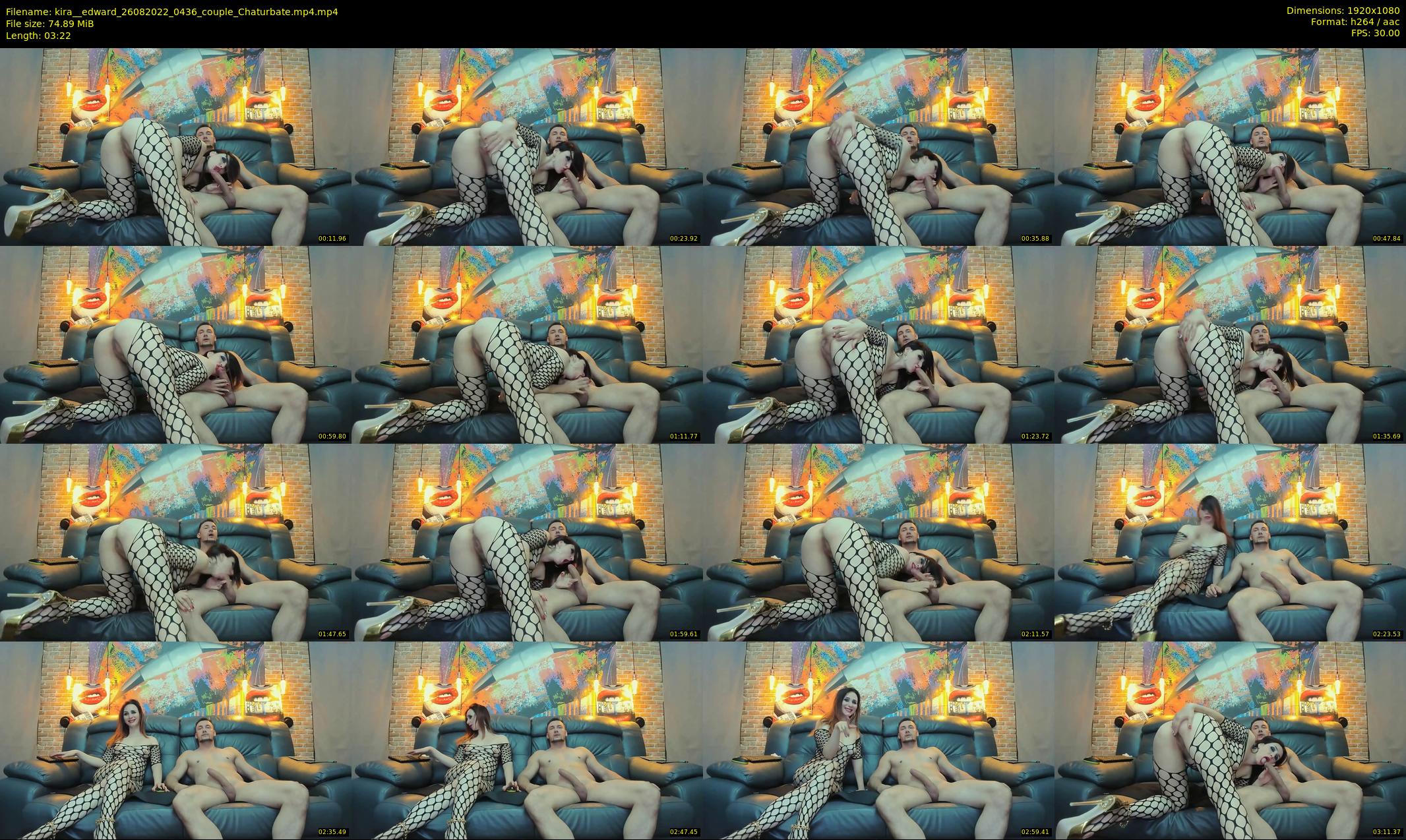 kira__edward — 4 minute Chaturbate couple cam show recording, 1080p, Aug 26, 2022