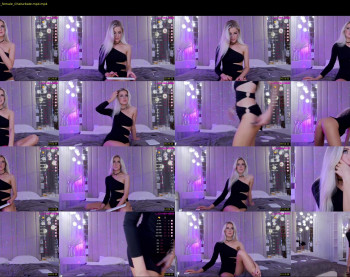 krissone — 24 minute Chaturbate female cam show recording, 720p, Aug 25, 2022