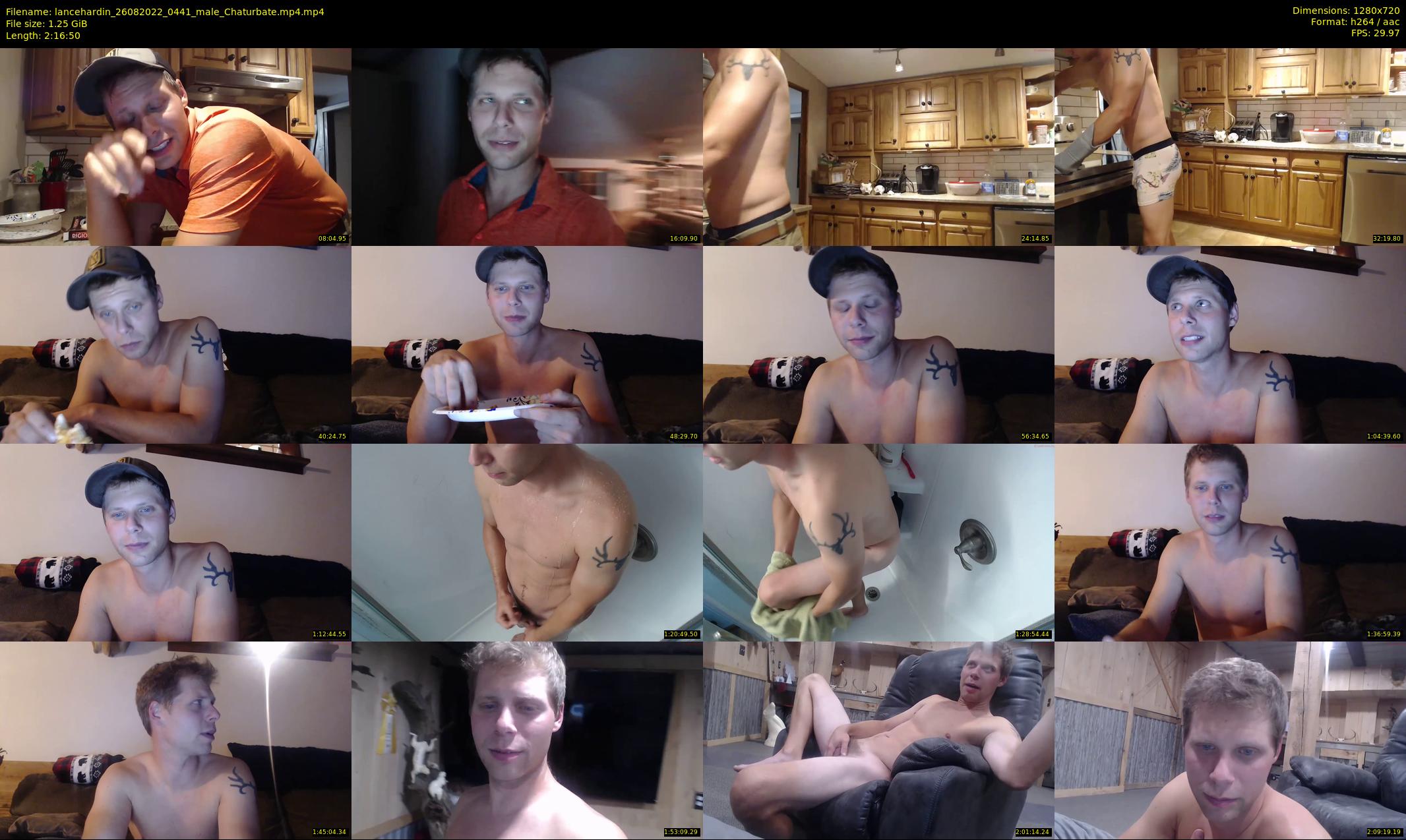 lancehardin — 137 minute Chaturbate male cam show recording, 720p, Aug 26, 2022