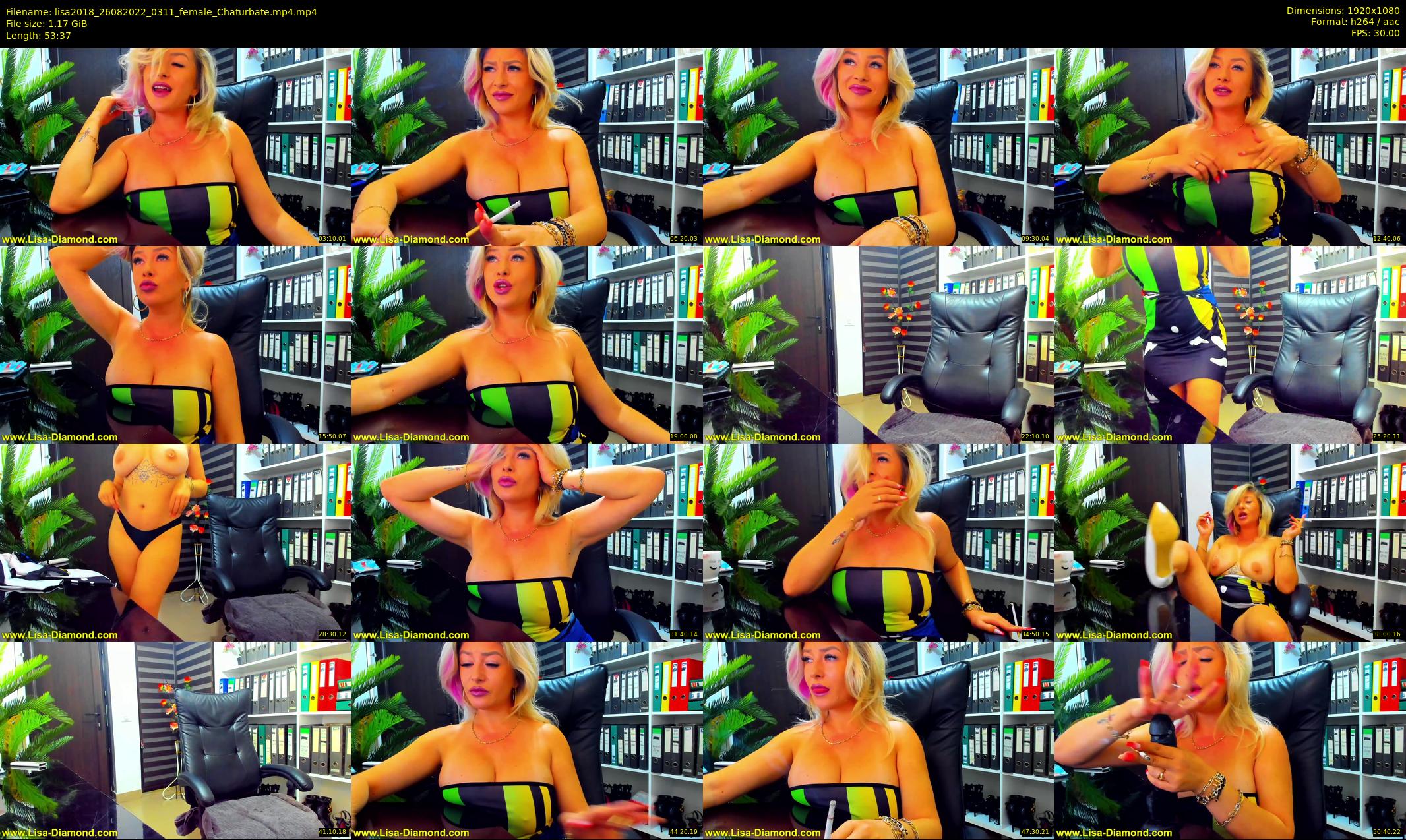 lisa2018 — 54 minute Chaturbate female cam show recording, 1080p, Aug 26, 2022