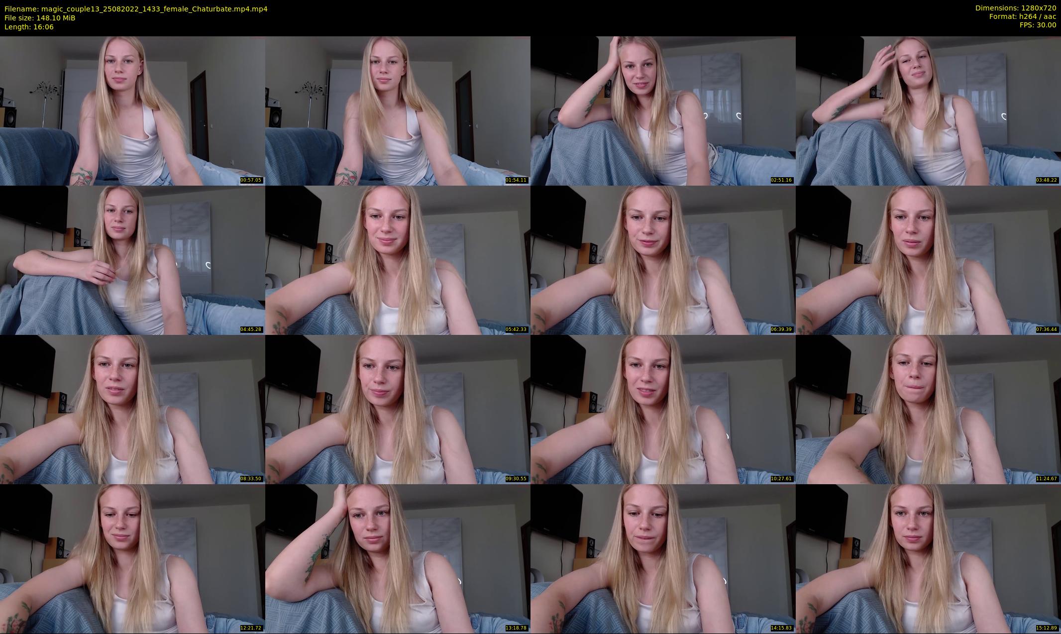 magic_couple13 — 17 minute Chaturbate couple cam show recording, 720p, Aug 25, 2022