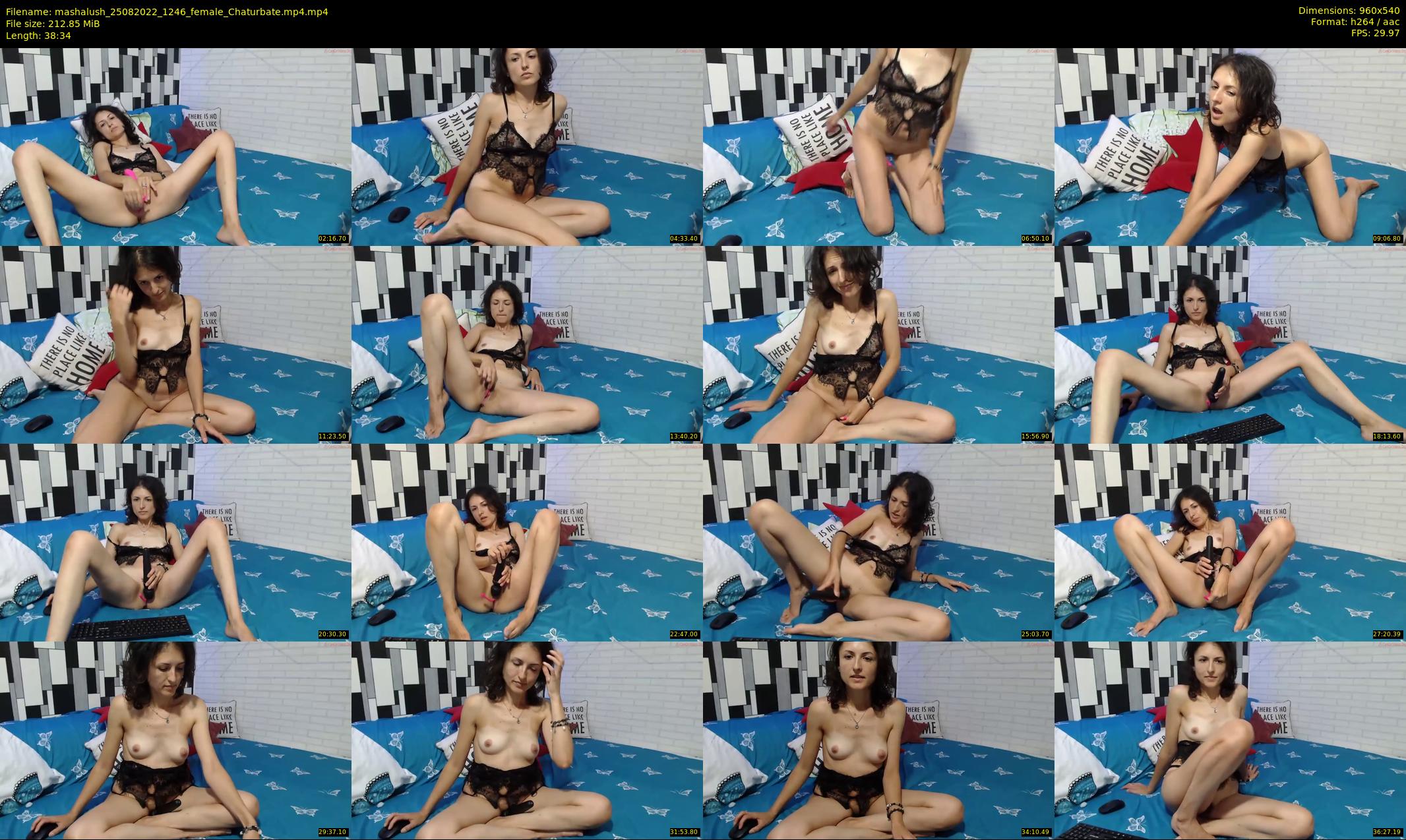 mashalush — 39 minute Chaturbate female cam show recording, 480p, Aug 25, 2022