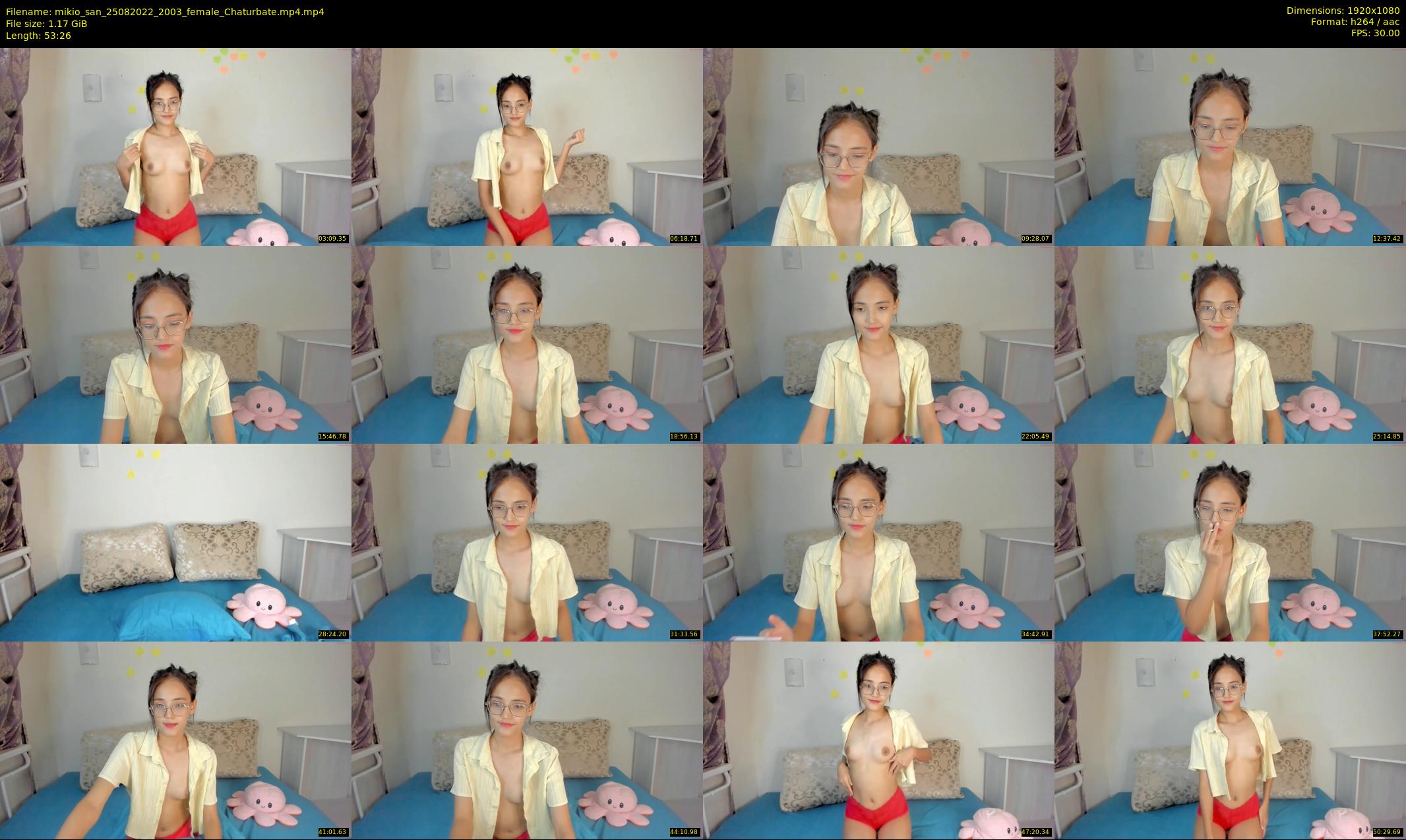 mikio_san — 54 minute Chaturbate female cam show recording, 1080p, Aug 25, 2022