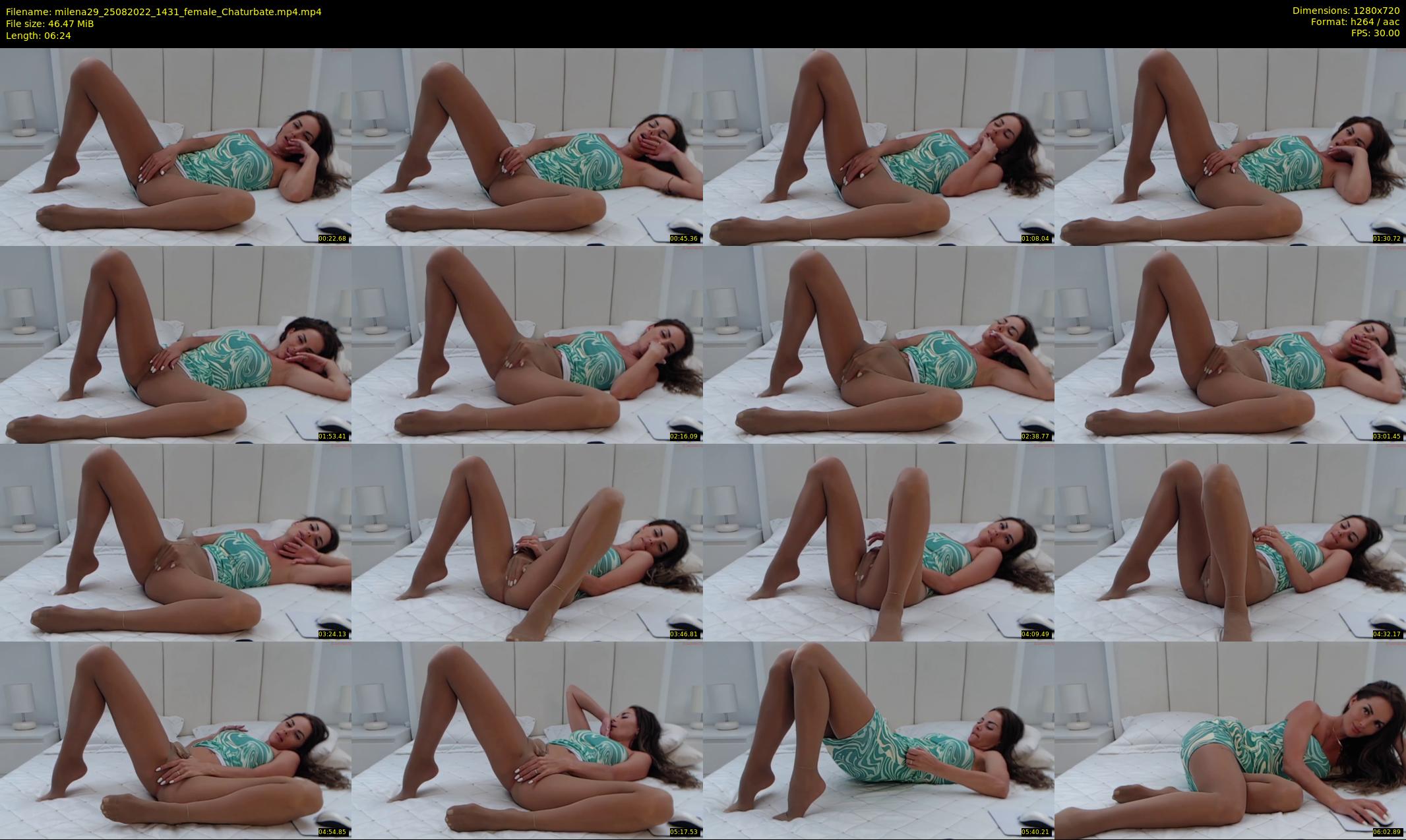milena29 — 7 minute Chaturbate female cam show recording, 720p, Aug 25, 2022