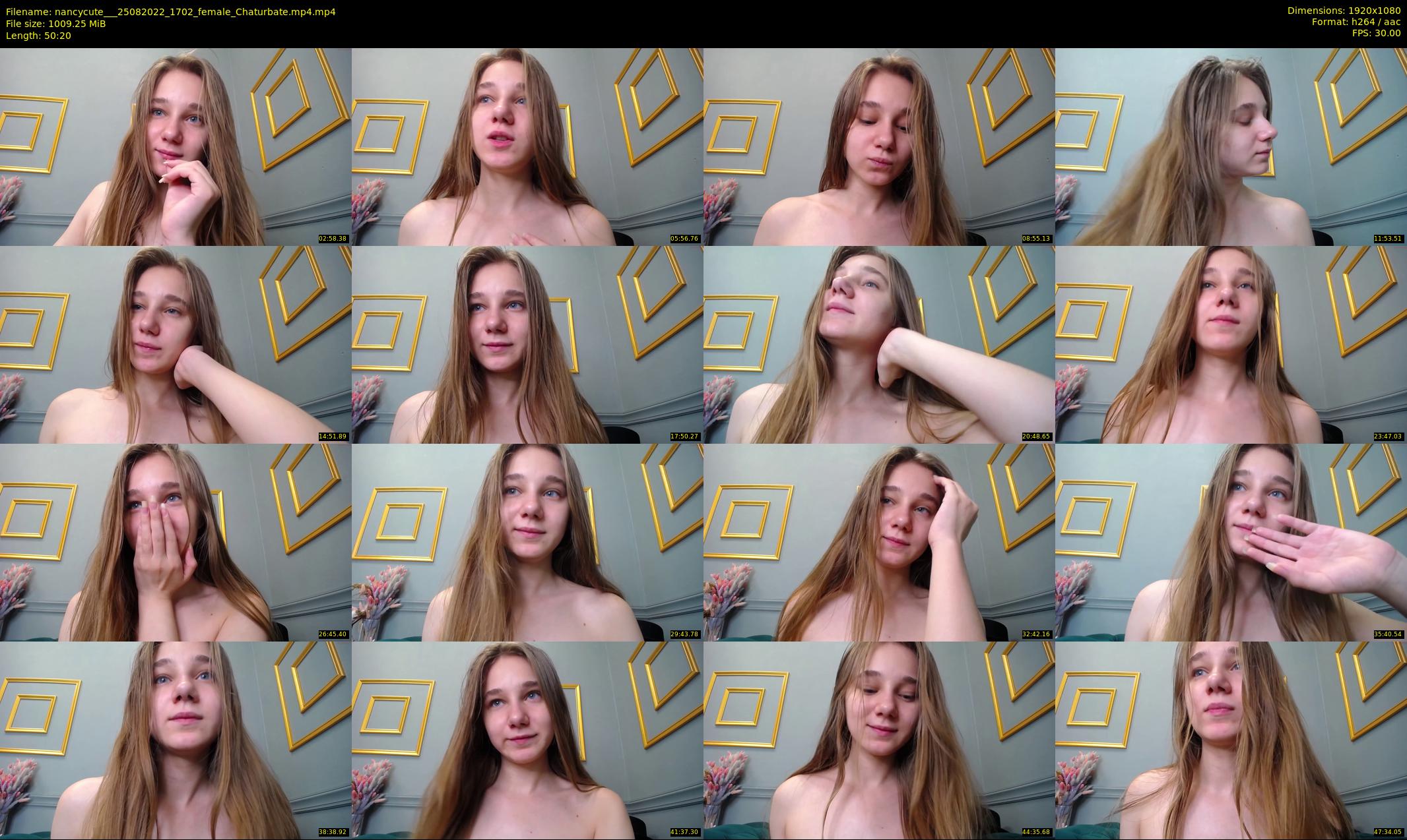 nancycute__ — 51 minute Chaturbate female cam show recording, 1080p, Aug 25, 2022