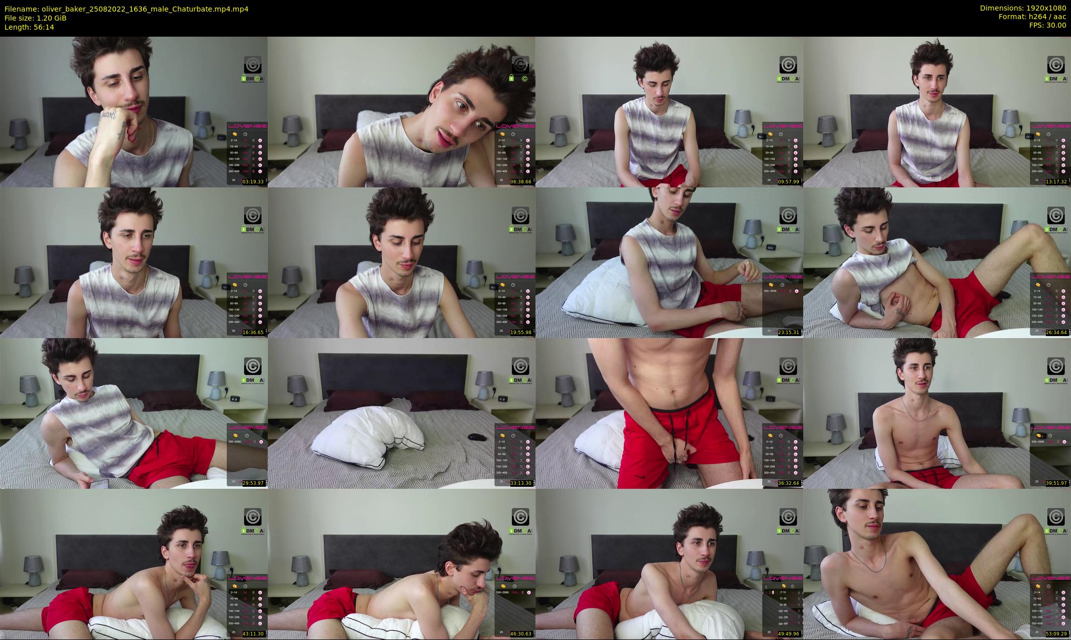 oliver_baker — 57 minute Chaturbate male cam show recording, 1080p, Aug 25, 2022