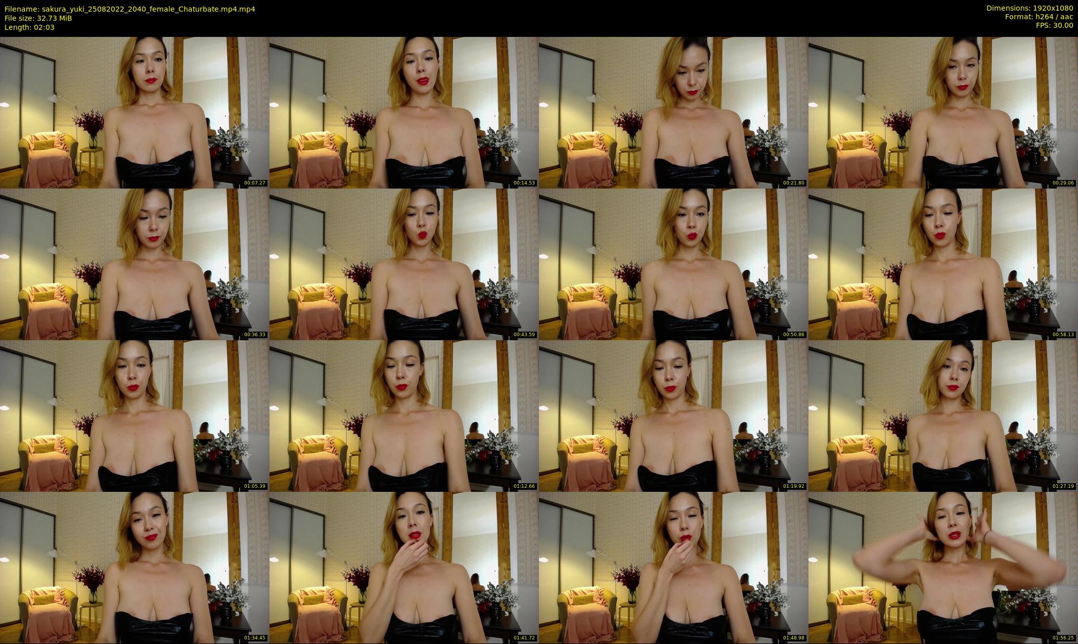 sakura_yuki — 3 minute Chaturbate female cam show recording, 1080p, Aug 25, 2022