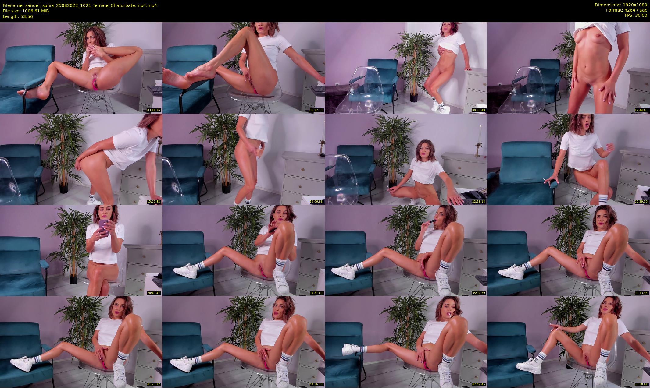 sander_sonia — 54 minute Chaturbate female cam show recording, 1080p, Aug 25, 2022