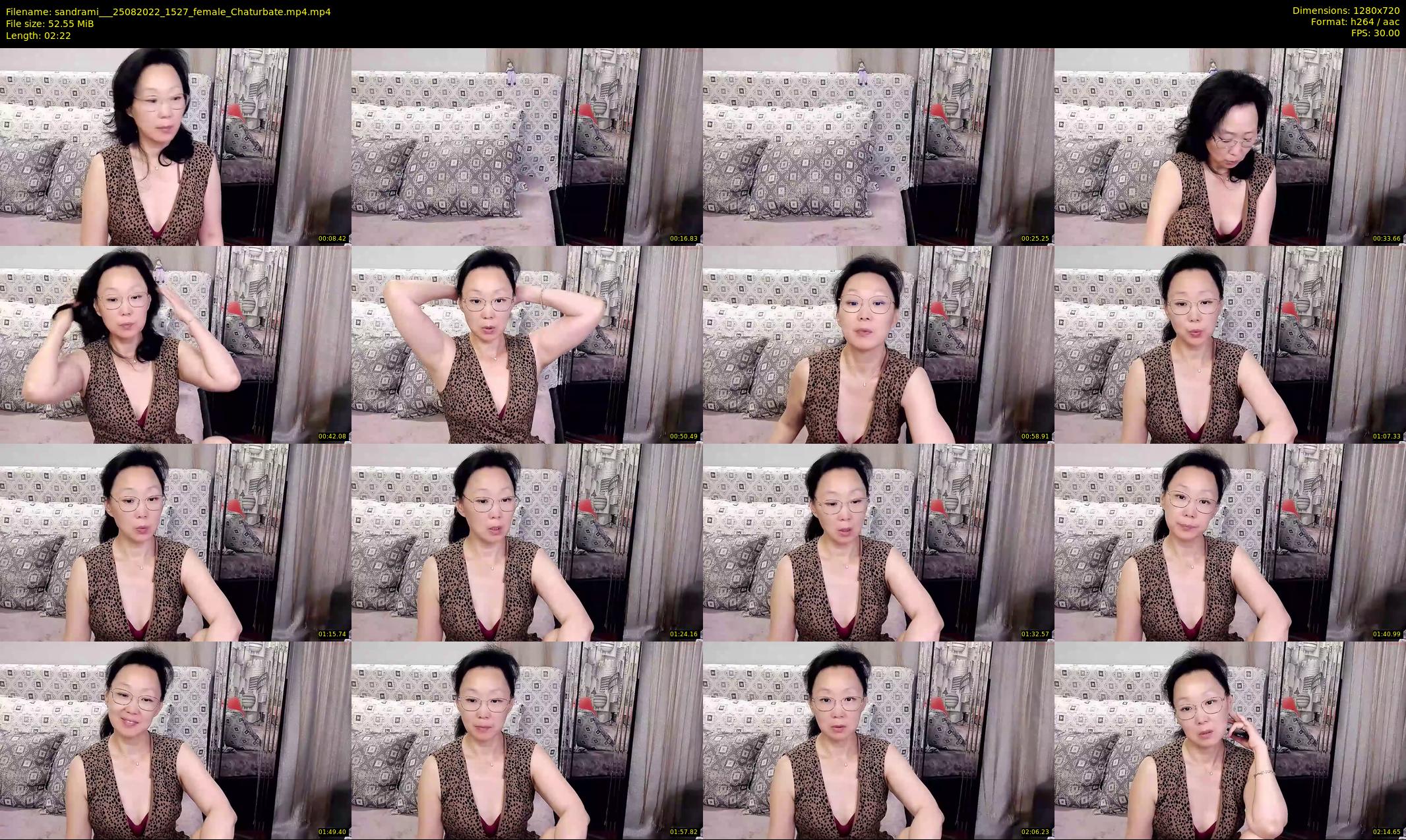 sandrami__ — 3 minute Chaturbate female cam show recording, 720p, Aug 25, 2022