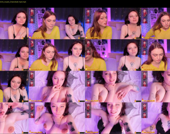 sanymorgan — 54 minute Chaturbate couple cam show recording, 1080p, Aug 25, 2022