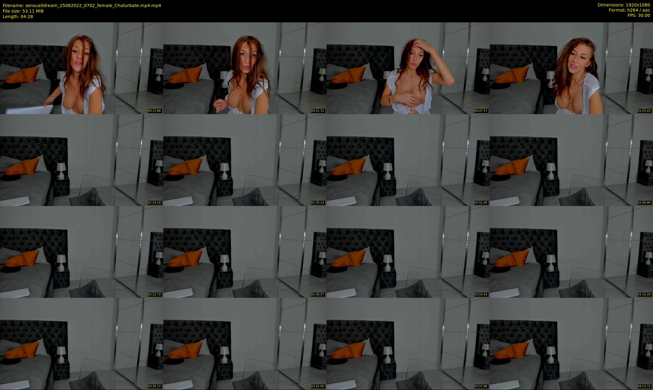 sensualldream — 5 minute Chaturbate female cam show recording, 1080p, Aug 25, 2022