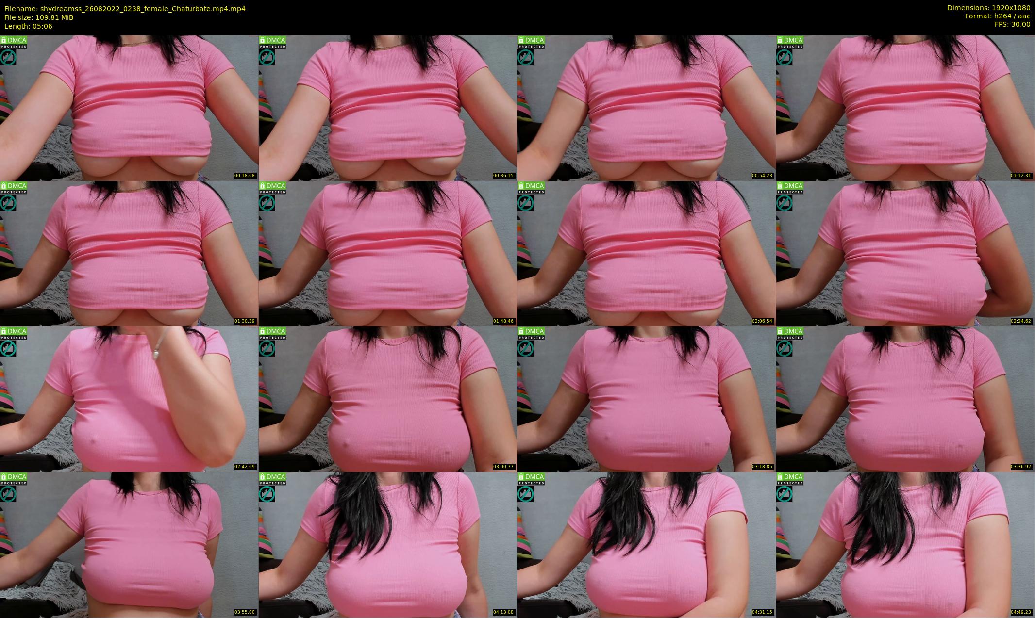 shydreamss — 6 minute Chaturbate female cam show recording, 1080p, Aug 26, 2022