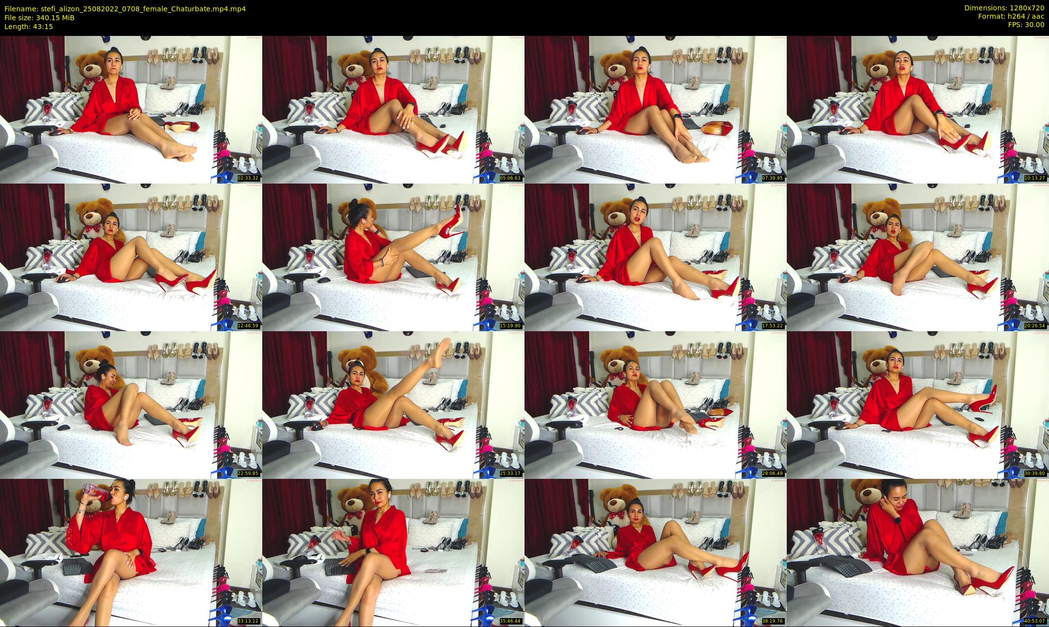 stefi_alizon — 44 minute Chaturbate female cam show recording, 720p, Aug 25, 2022