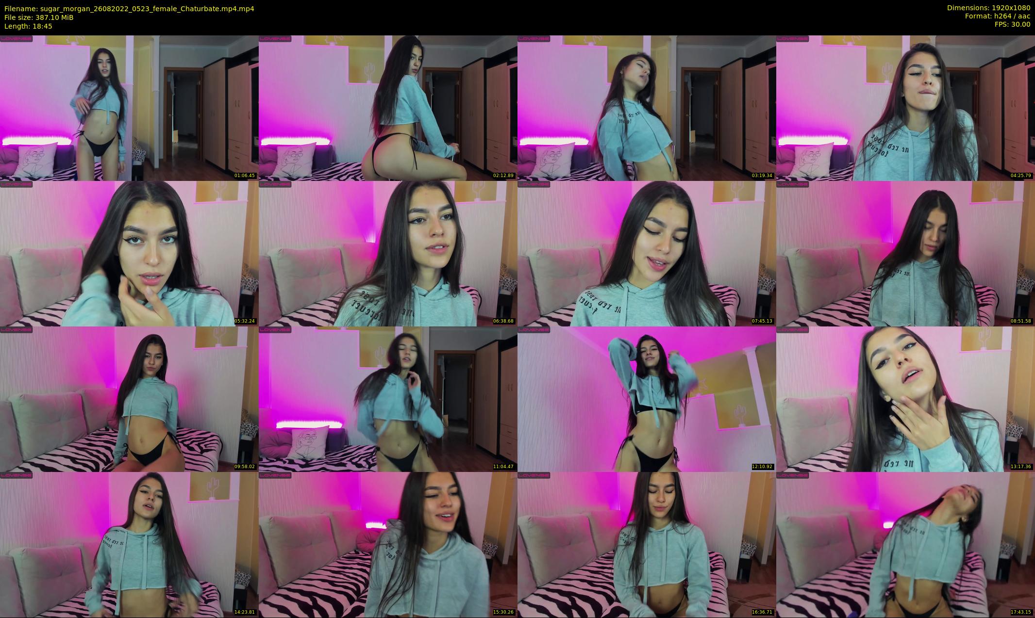 sugar_morgan — 19 minute Chaturbate female cam show recording, 1080p, Aug 26, 2022