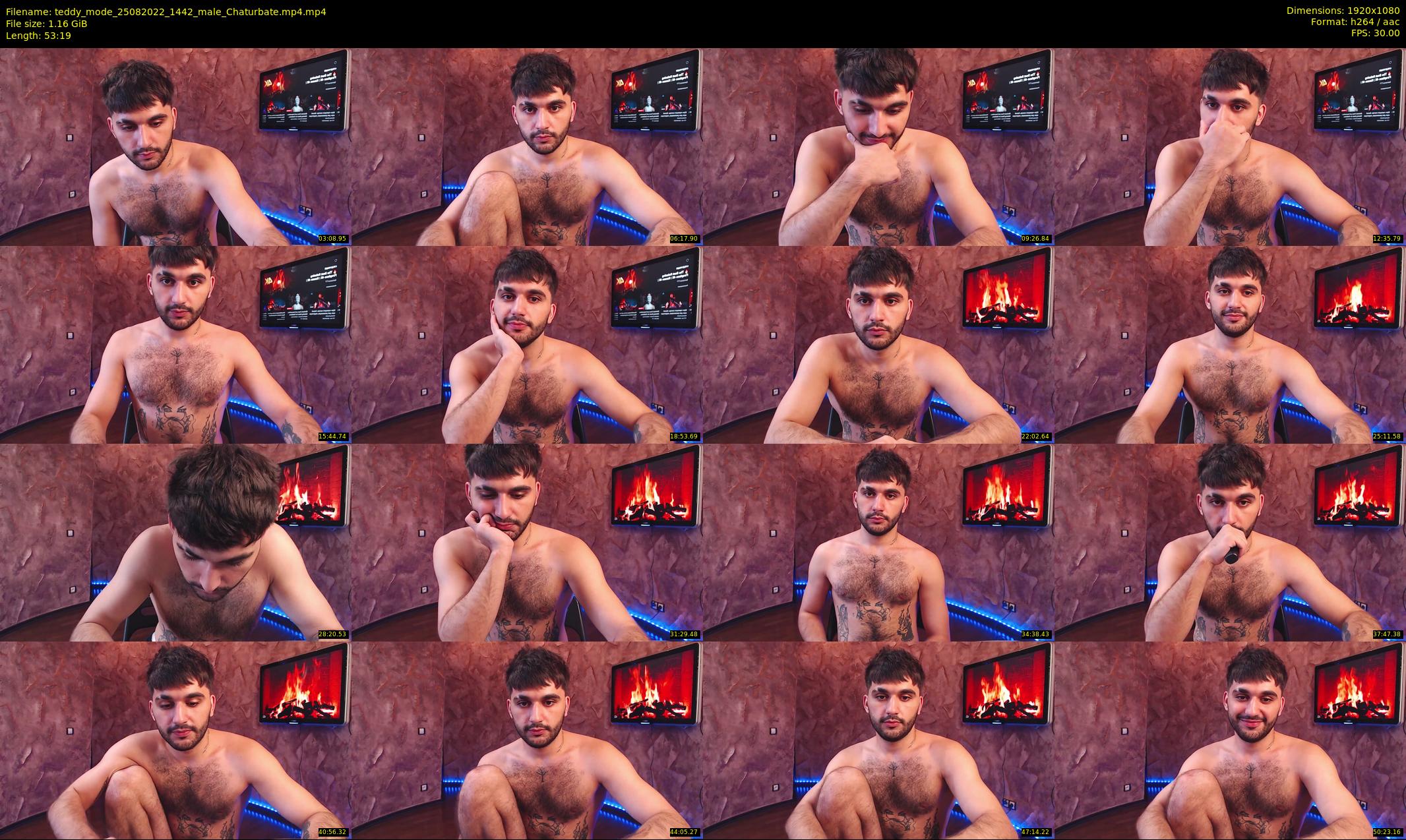 teddy_mode — 54 minute Chaturbate couple cam show recording, 1080p, Aug 25, 2022