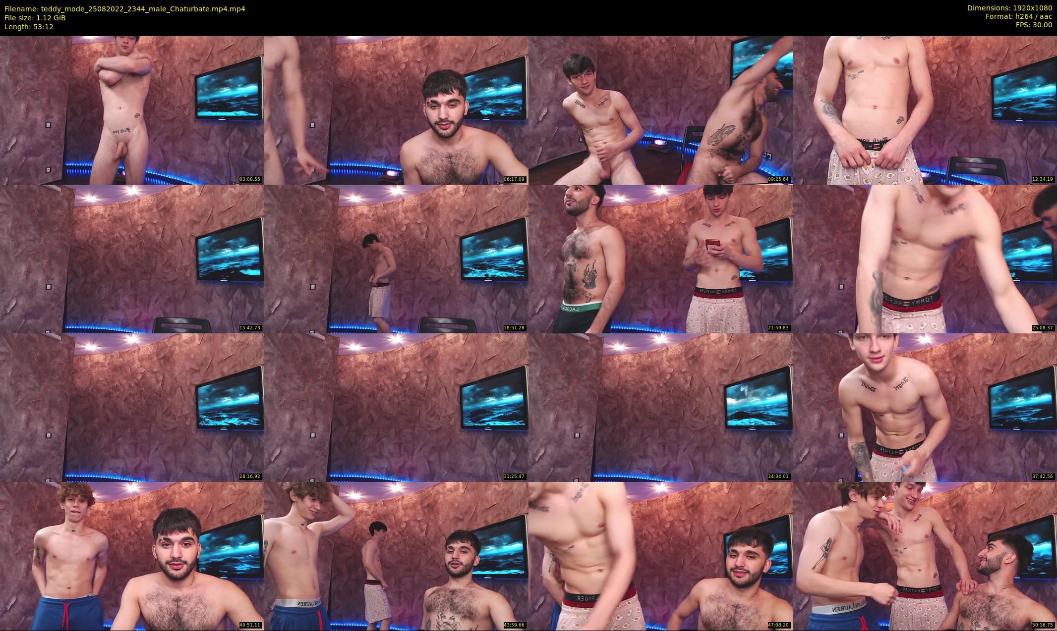 teddy_mode — 54 minute Chaturbate couple cam show recording, 1080p, Aug 25, 2022