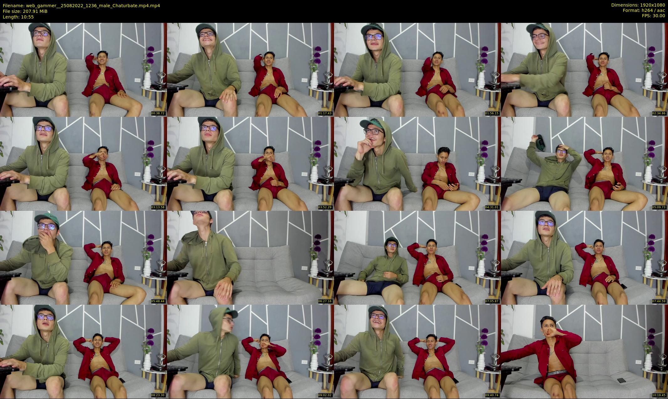 web_gammer_ — 11 minute Chaturbate male cam show recording, 1080p, Aug 25, 2022