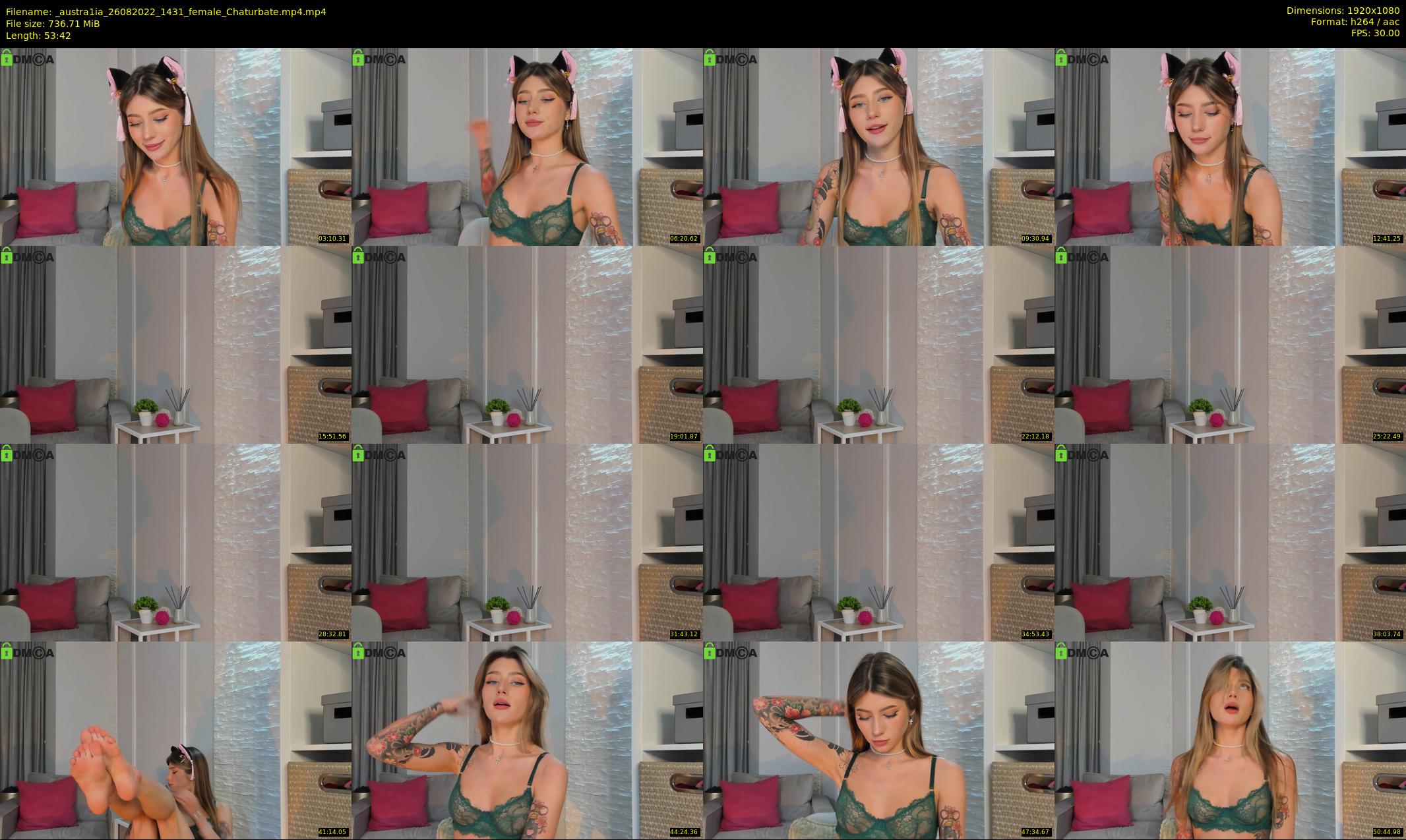 _austra1ia — 54 minute Chaturbate female cam show recording, 1080p, Aug 26, 2022