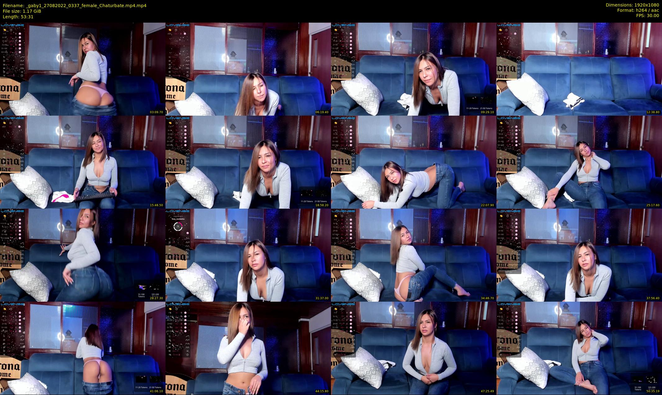 _gaby1 — 54 minute Chaturbate female cam show recording, 1080p, Aug 27, 2022