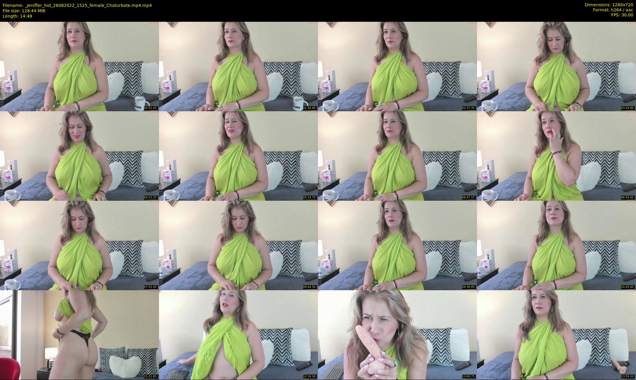 _jeniffer_hot — 15 minute Chaturbate female cam show recording, 720p, Aug 26, 2022