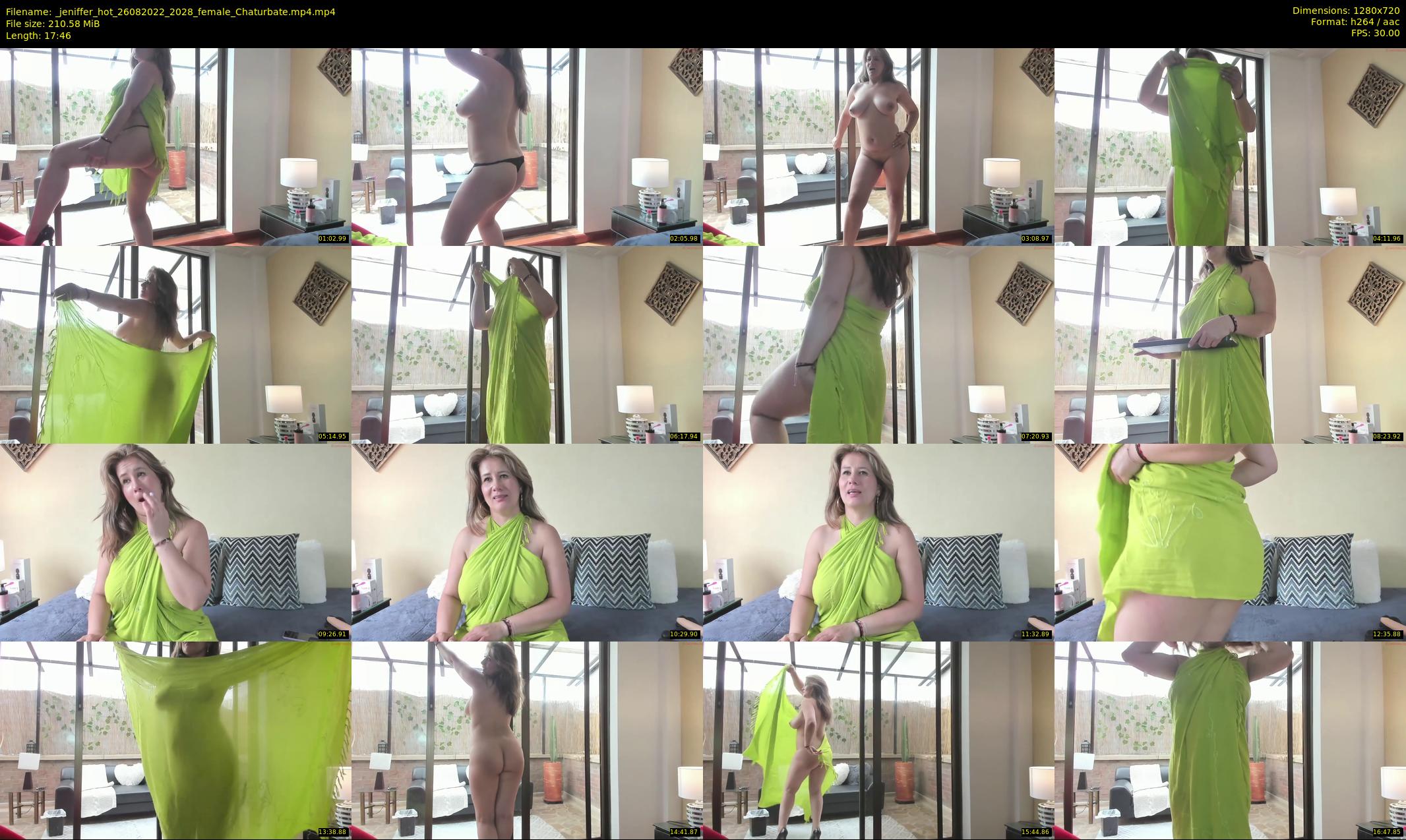 _jeniffer_hot — 18 minute Chaturbate female cam show recording, 720p, Aug 26, 2022