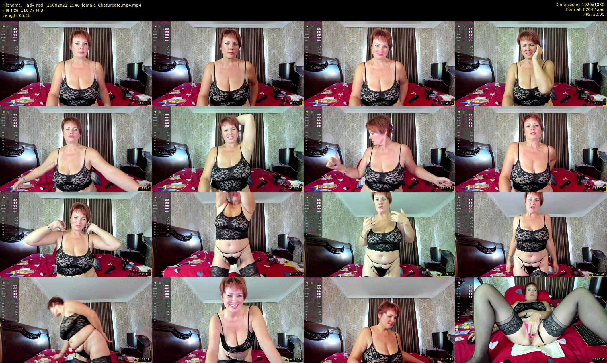 _lady_red_ — 6 minute Chaturbate female cam show recording, 1080p, Aug 26, 2022