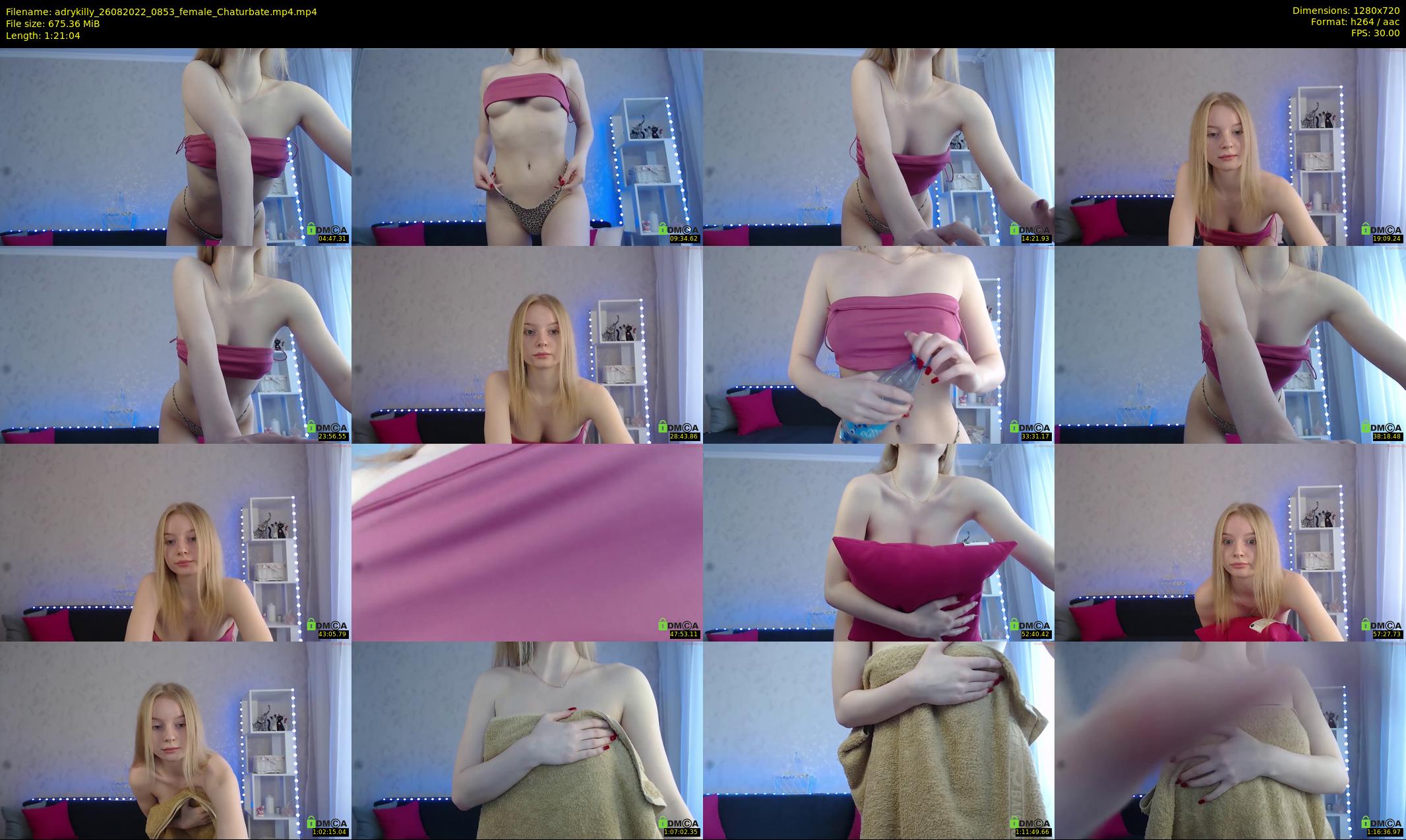 adrykilly — 82 minute Chaturbate female cam show recording, 720p, Aug 26, 2022