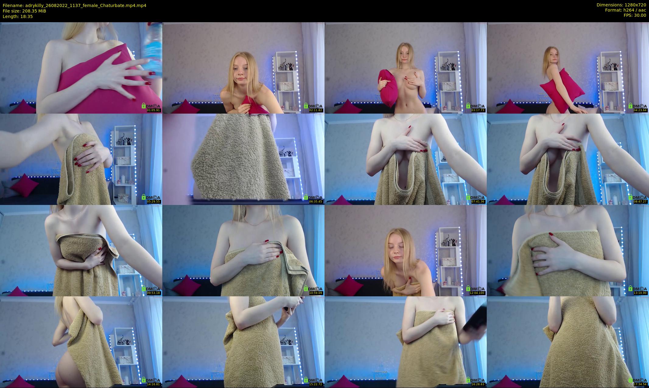 adrykilly — 19 minute Chaturbate female cam show recording, 720p, Aug 26, 2022
