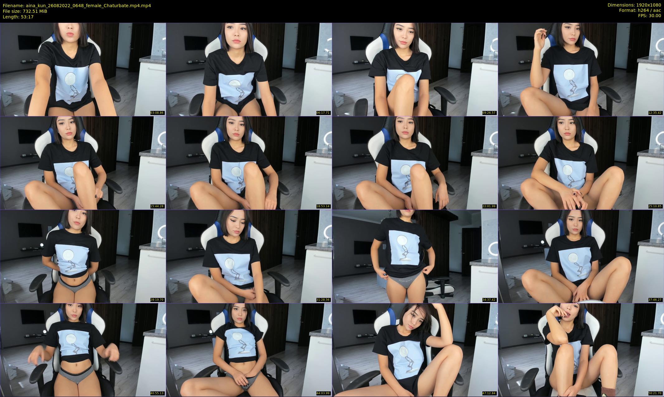 aina_kun — 54 minute Chaturbate female cam show recording, 1080p, Aug 26, 2022