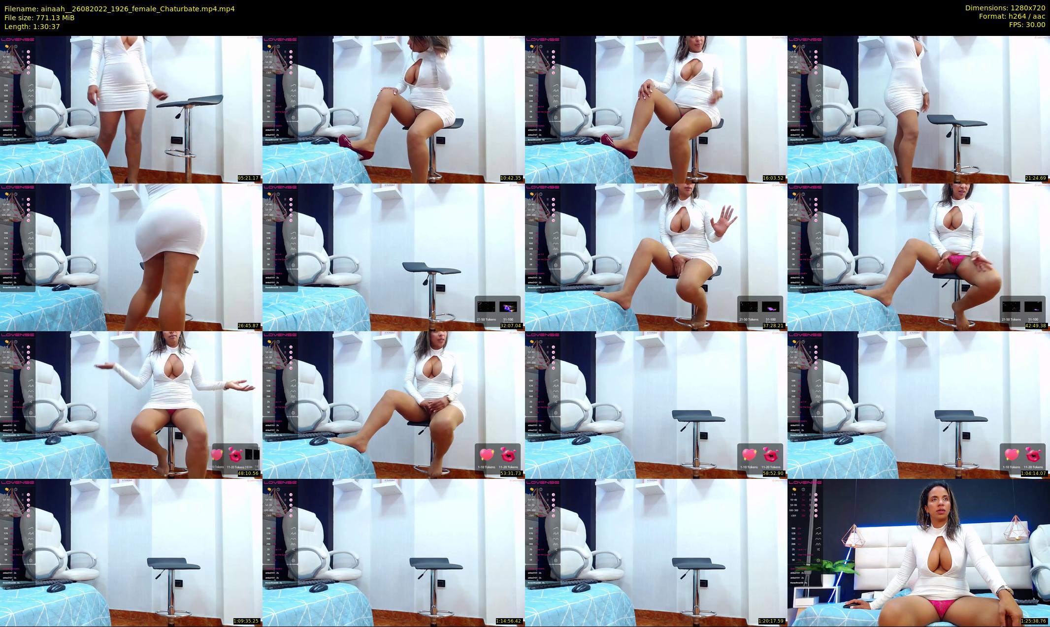 ainaah_ — 91 minute Chaturbate female cam show recording, 720p, Aug 26, 2022