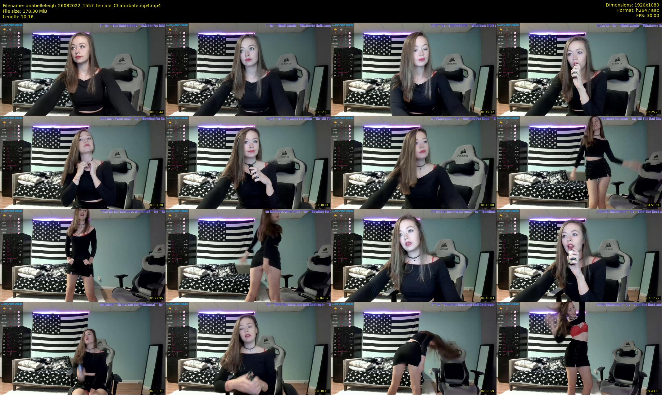 anabelleleigh — 11 minute Chaturbate female cam show recording, 1080p, Aug 26, 2022