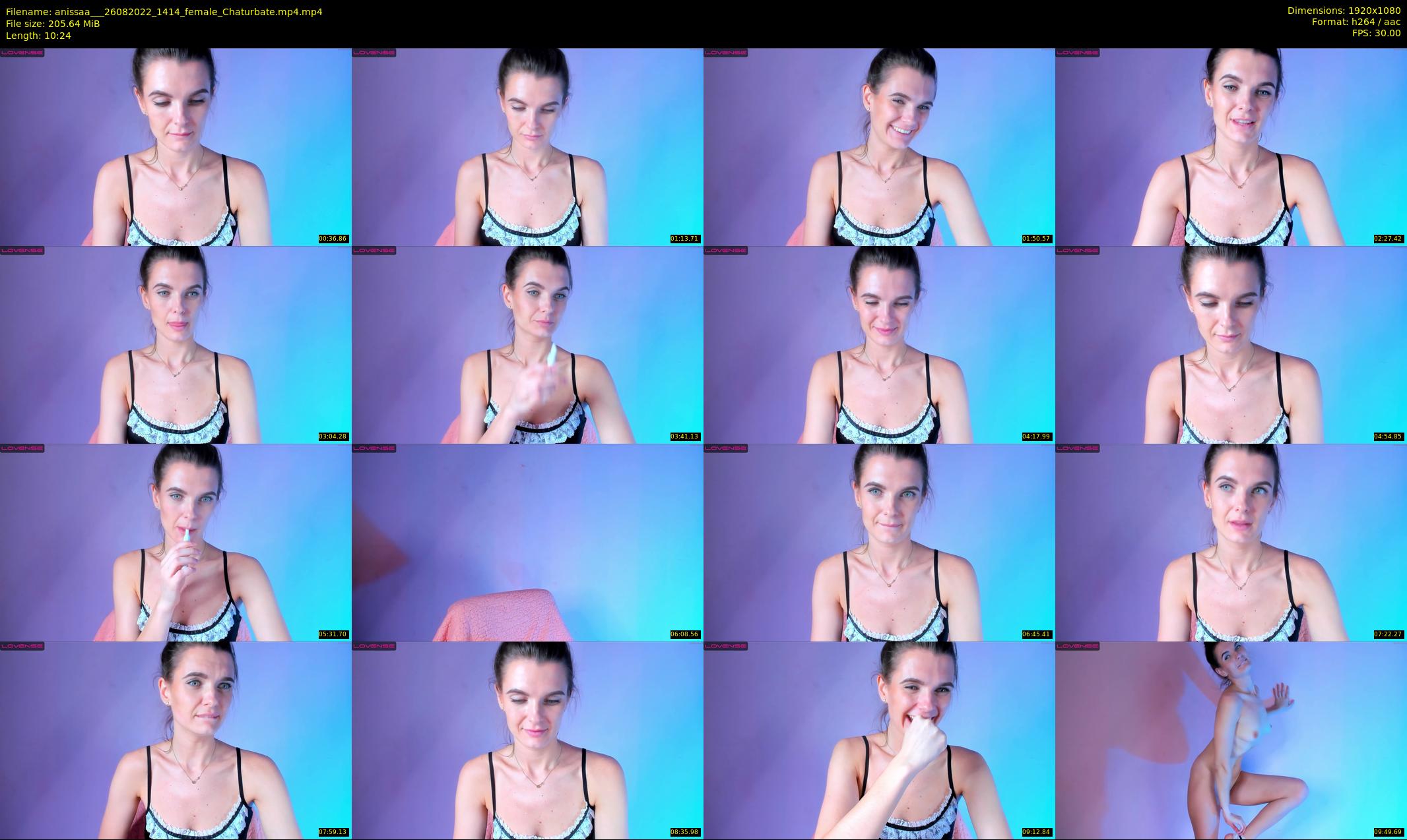 anissaa__ — 11 minute Chaturbate female cam show recording, 1080p, Aug 26, 2022