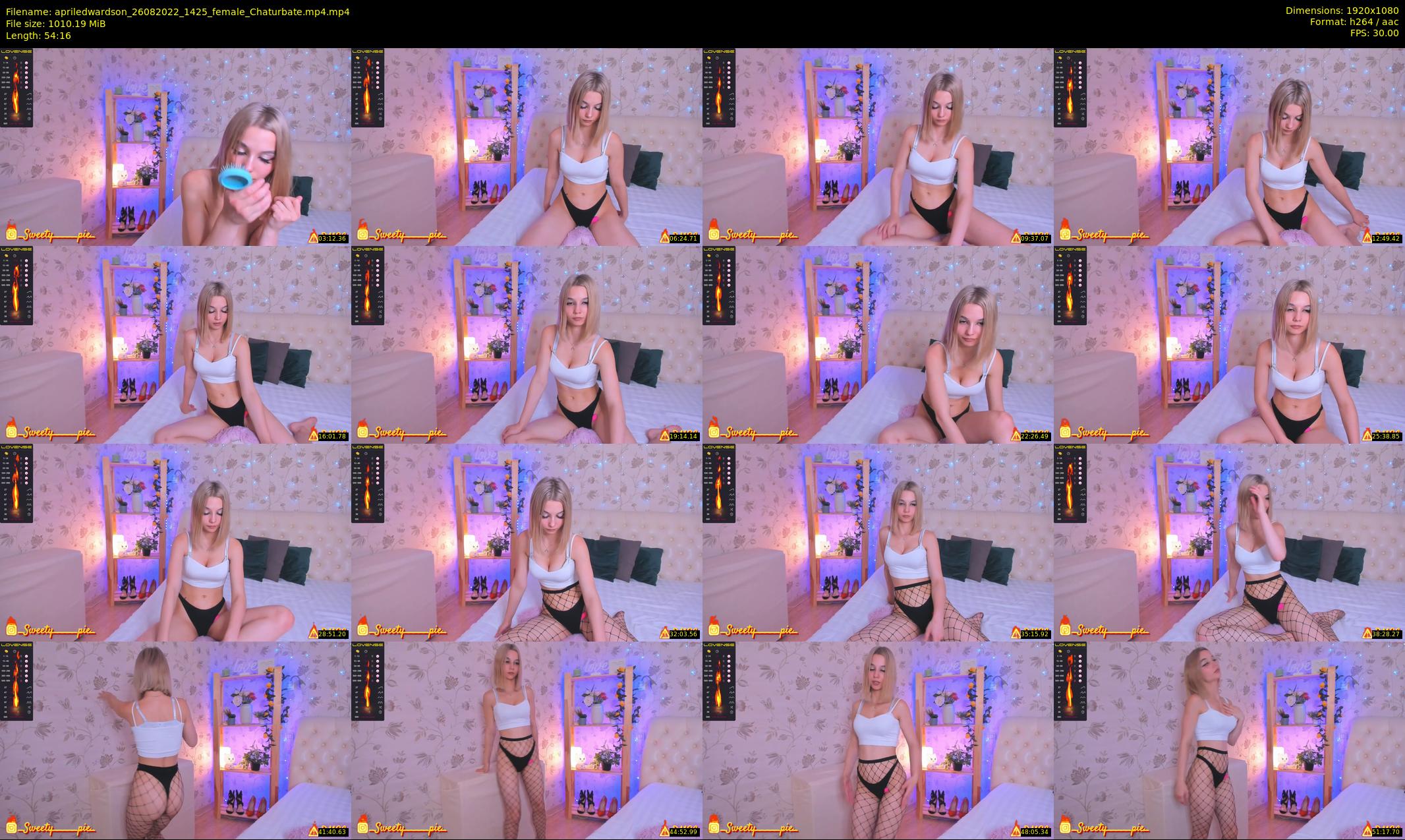 apriledwardson — 55 minute Chaturbate couple cam show recording, 1080p, Aug 26, 2022