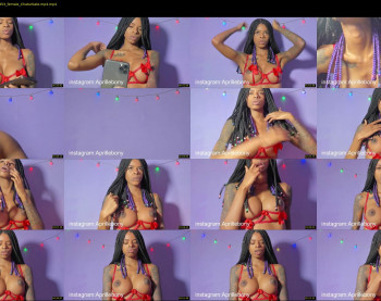 aprillebony — 6 minute Chaturbate female cam show recording, 720p, Aug 27, 2022