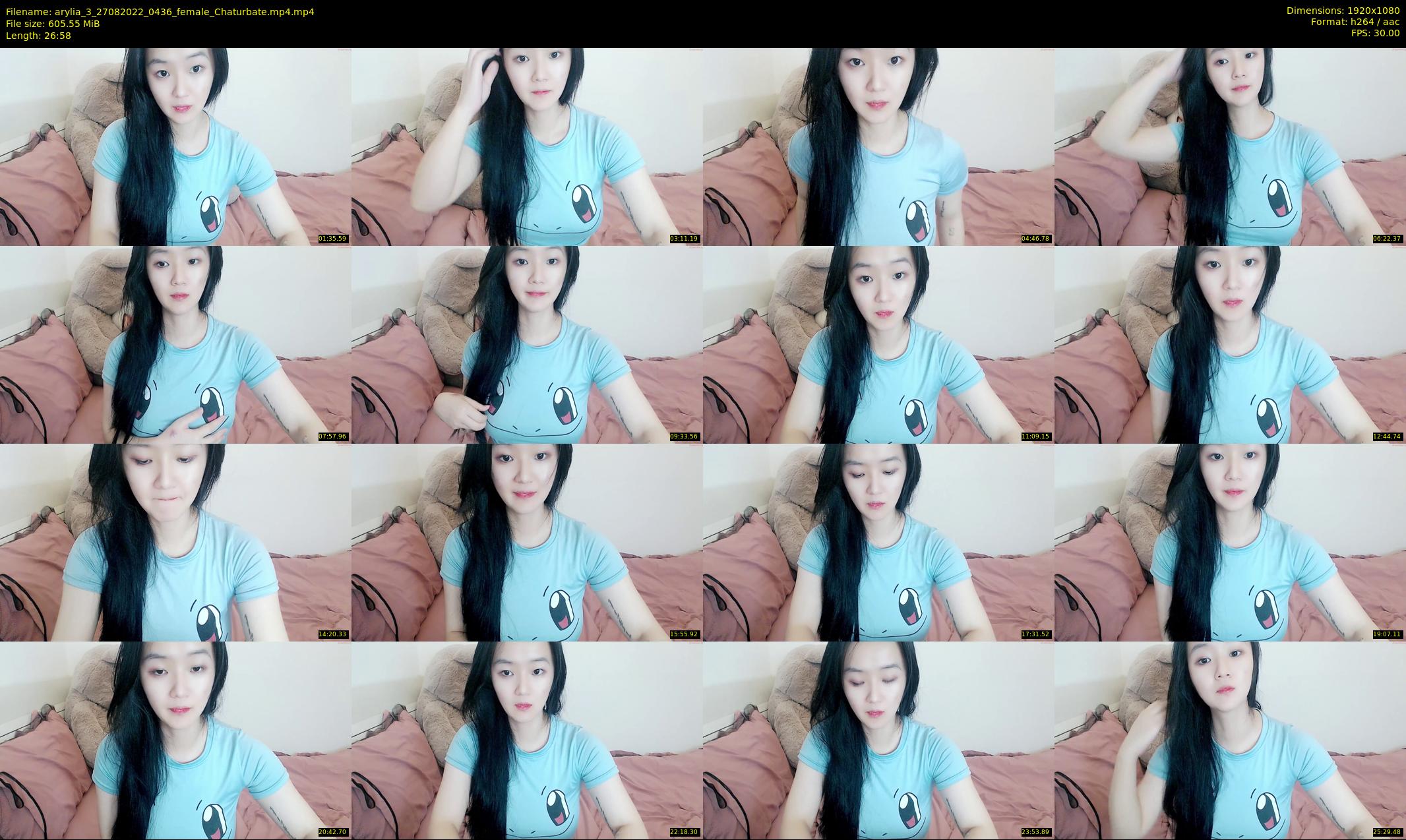 arylia_3 — 27 minute Chaturbate female cam show recording, 1080p, Aug 27, 2022