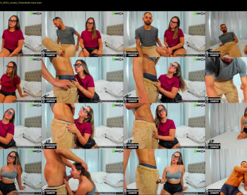 ashleyandzamir — 54 minute Chaturbate couple cam show recording, 1080p, Aug 26, 2022