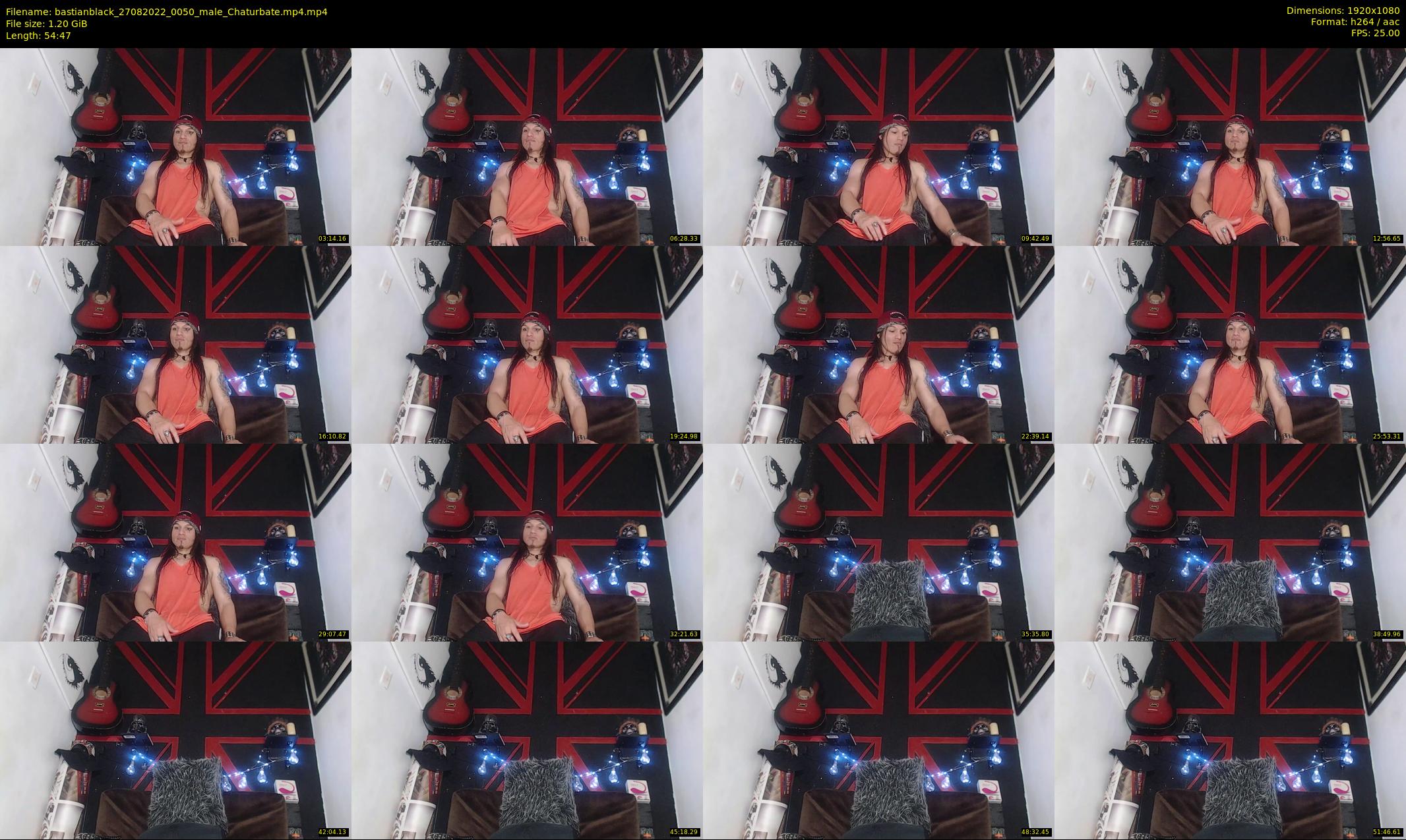 bastianblack — 55 minute Chaturbate male cam show recording, 1080p, Aug 27, 2022