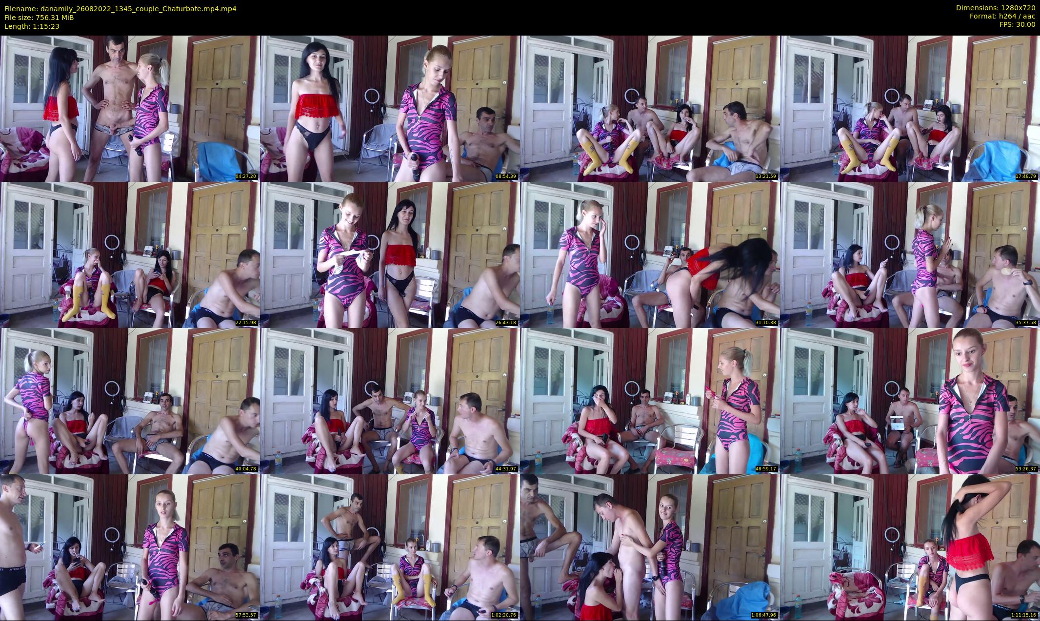 danamily — 76 minute Chaturbate female cam show recording, 720p, Aug 26, 2022