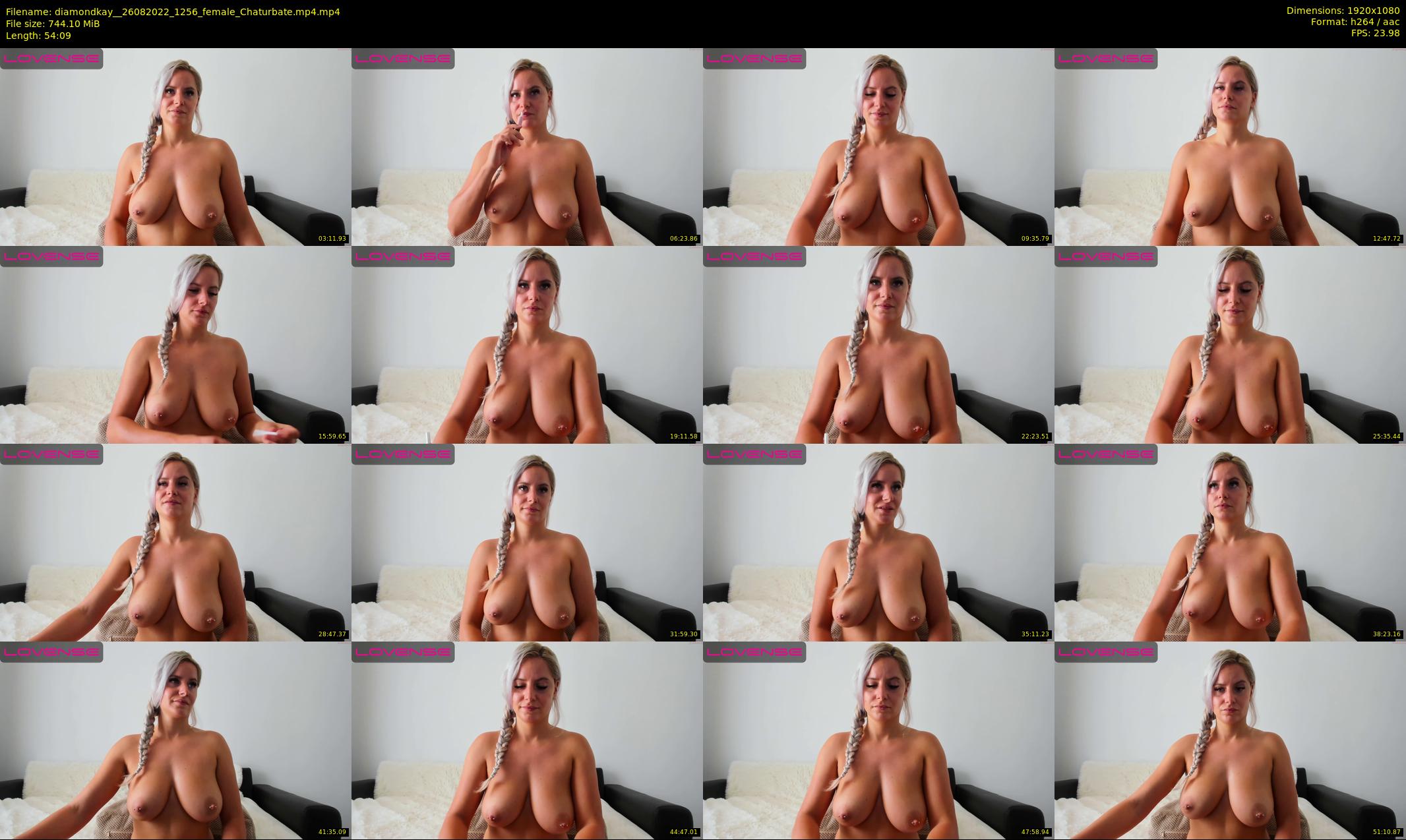 diamondkay_ — 55 minute Chaturbate female cam show recording, 1080p, Aug 26, 2022