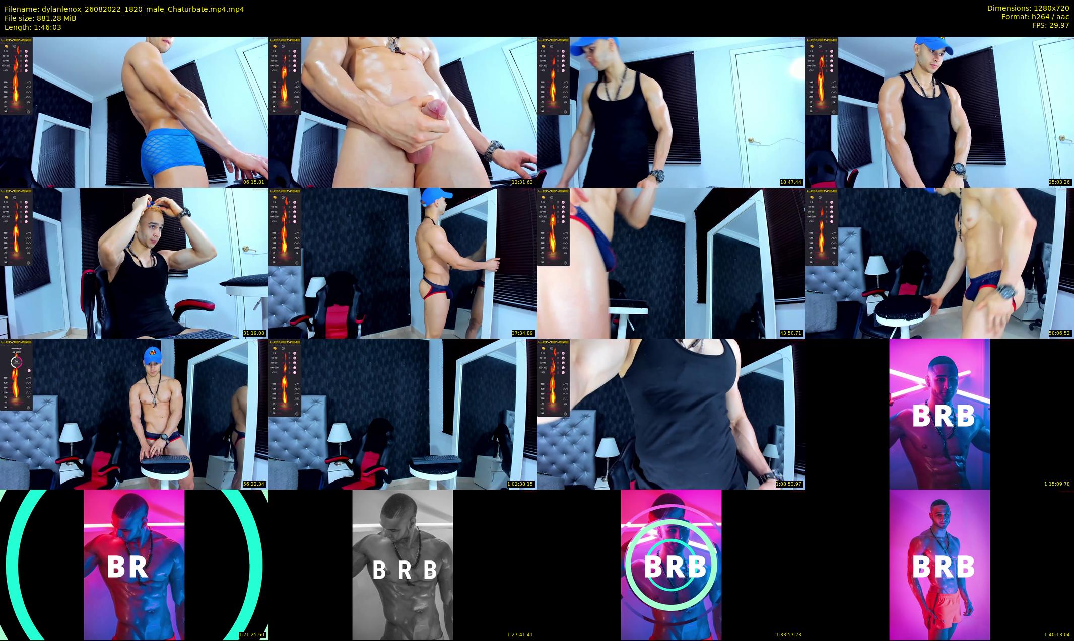 dylanlenox — 107 minute Chaturbate male cam show recording, 720p, Aug 26, 2022