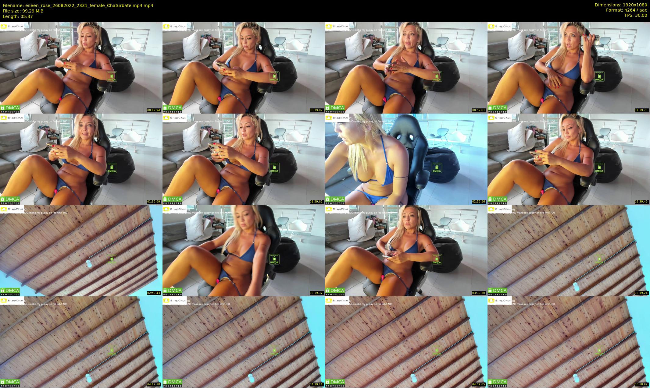 eileen_rose — 6 minute Chaturbate female cam show recording, 1080p, Aug 26, 2022