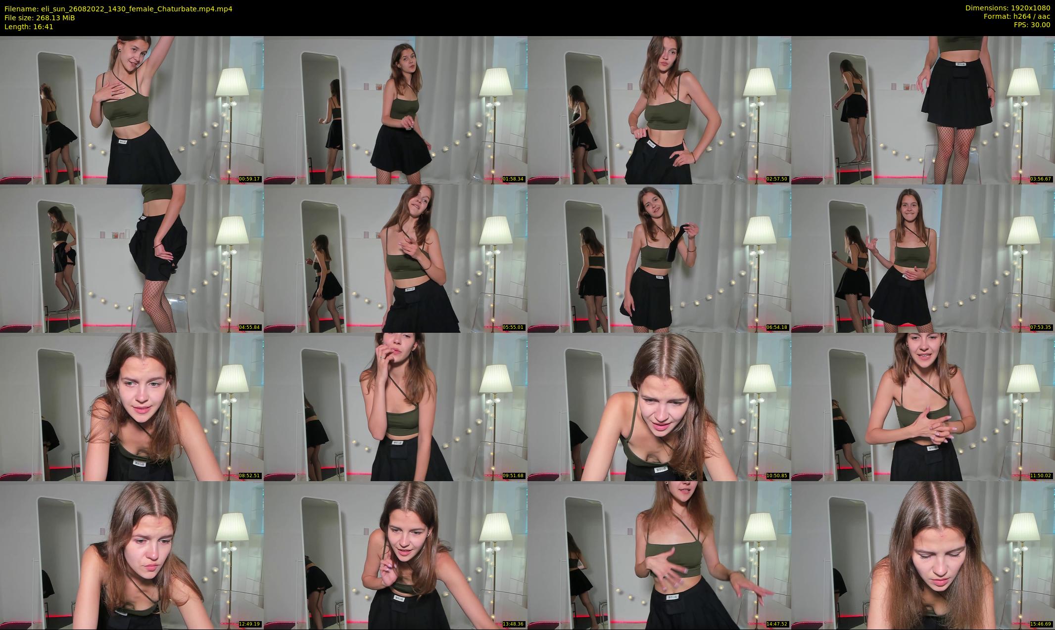 eli_sun — 17 minute Chaturbate female cam show recording, 1080p, Aug 26, 2022