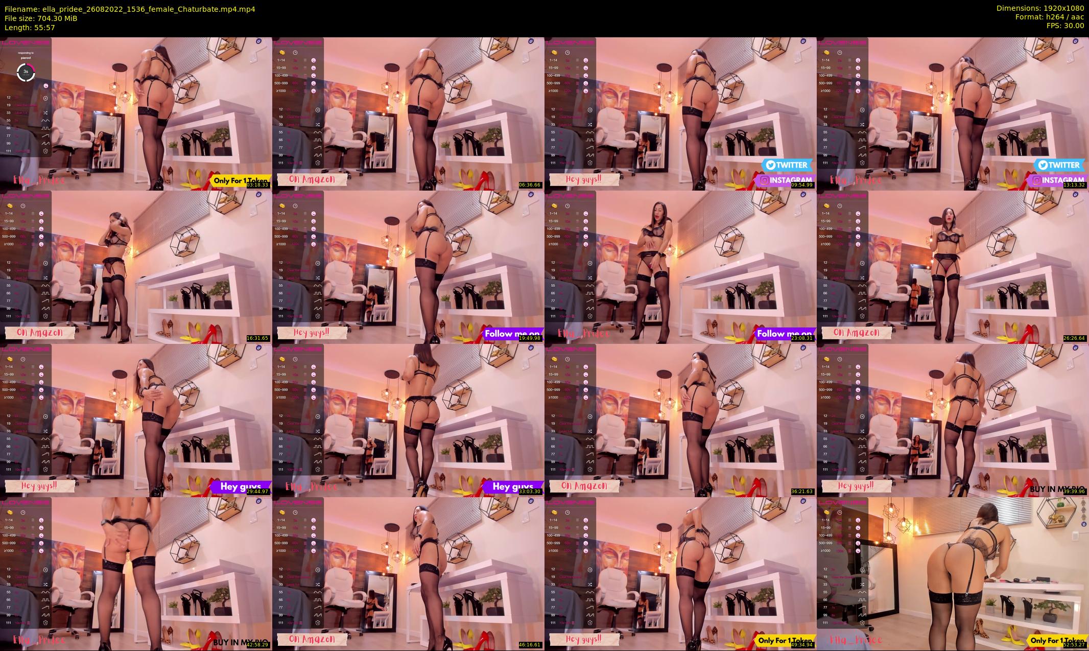 ella_pridee — 56 minute Chaturbate female cam show recording, 1080p, Aug 26, 2022