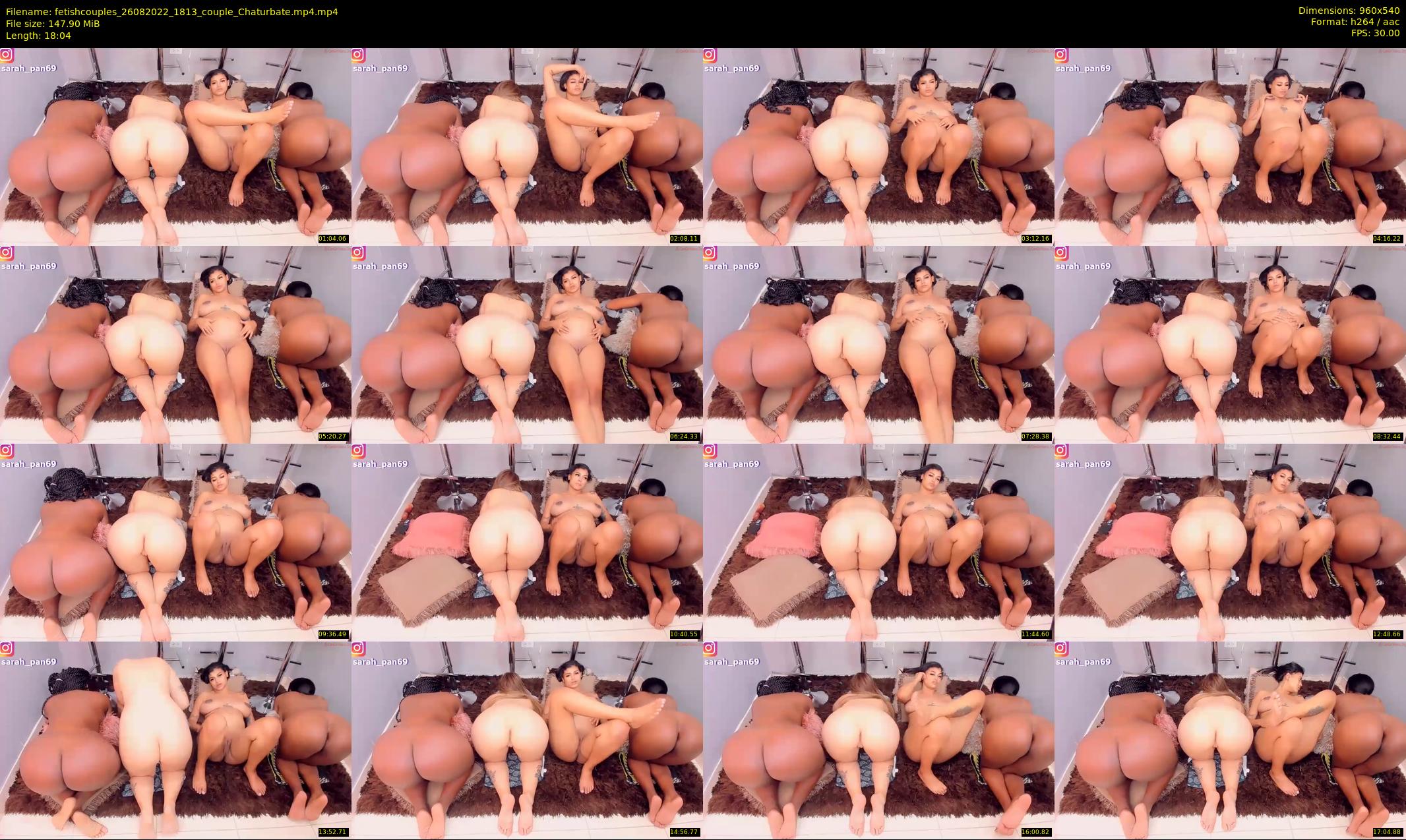 fetishcouples — 19 minute Chaturbate couple cam show recording, 480p, Aug 26, 2022