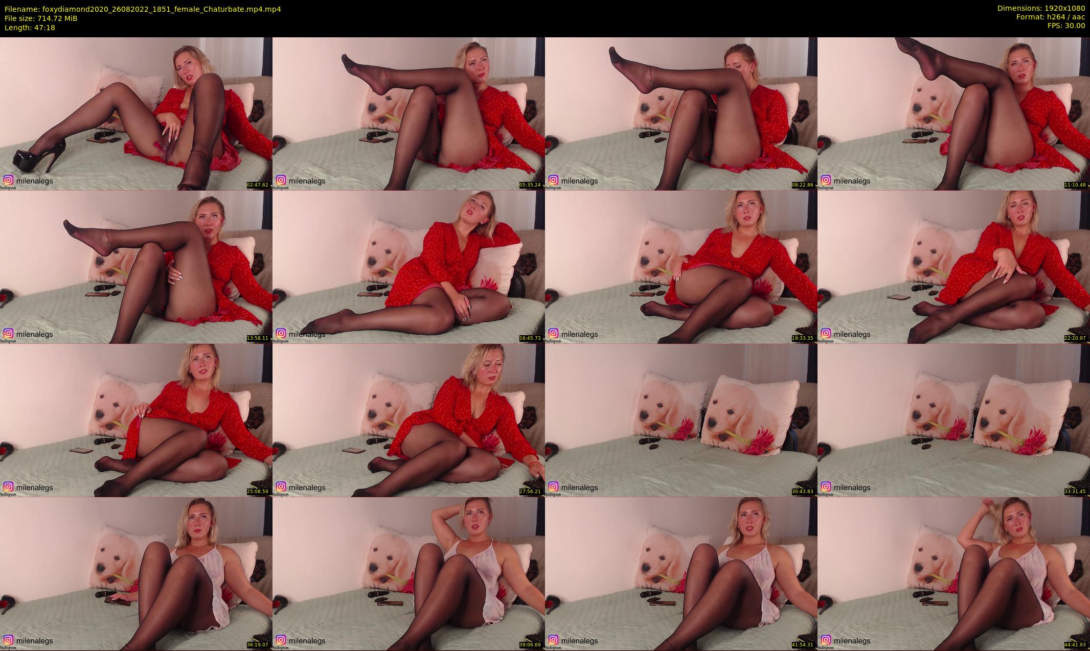foxydiamond2020 — 48 minute Chaturbate female cam show recording, 1080p, Aug 26, 2022